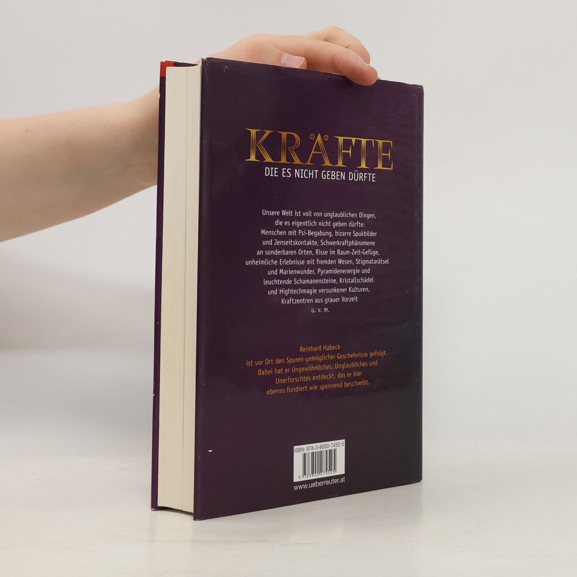 Reinhard Habeck Kräfte, die es nicht geben dürfte