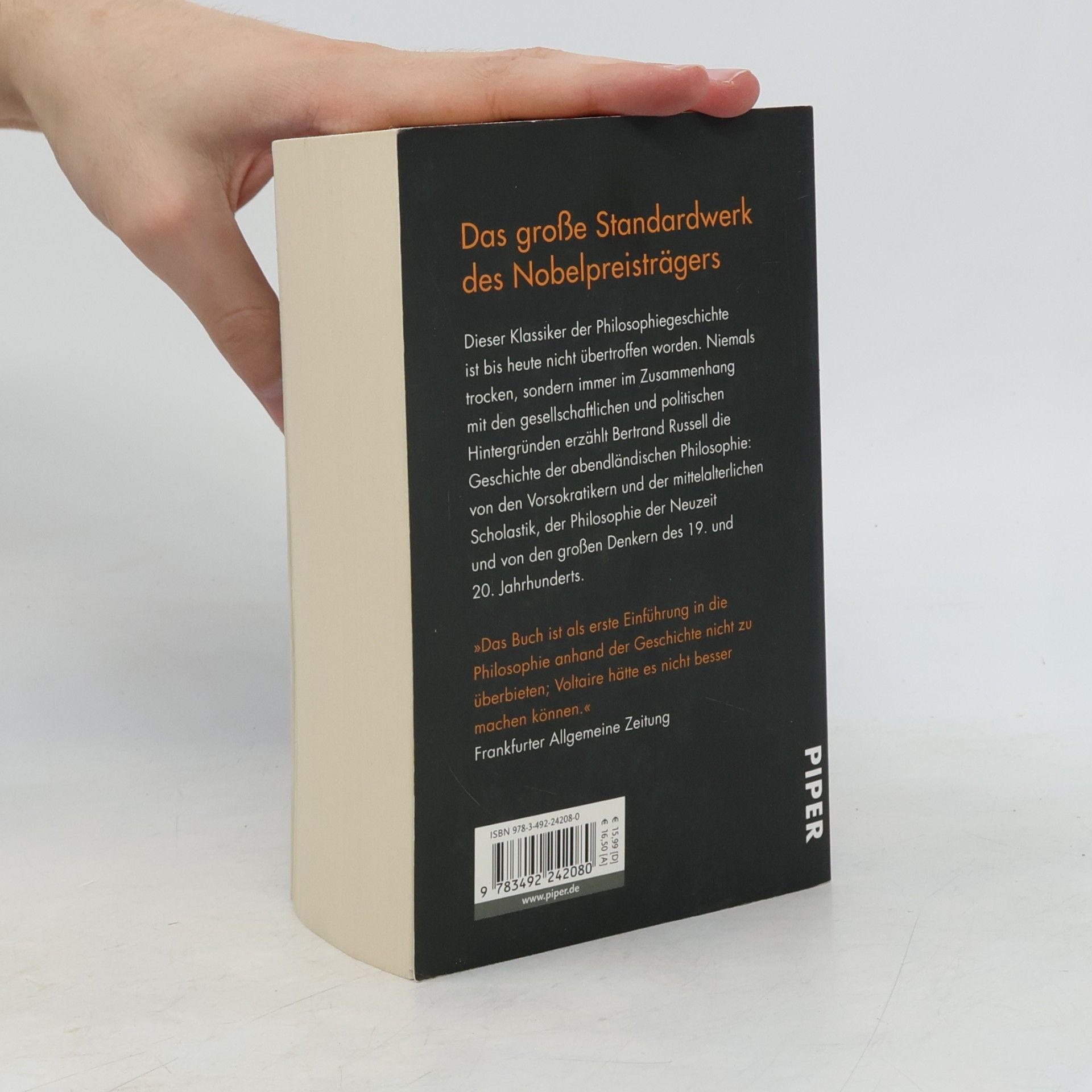 Bertrand Russell Philosophie des Abendlandes