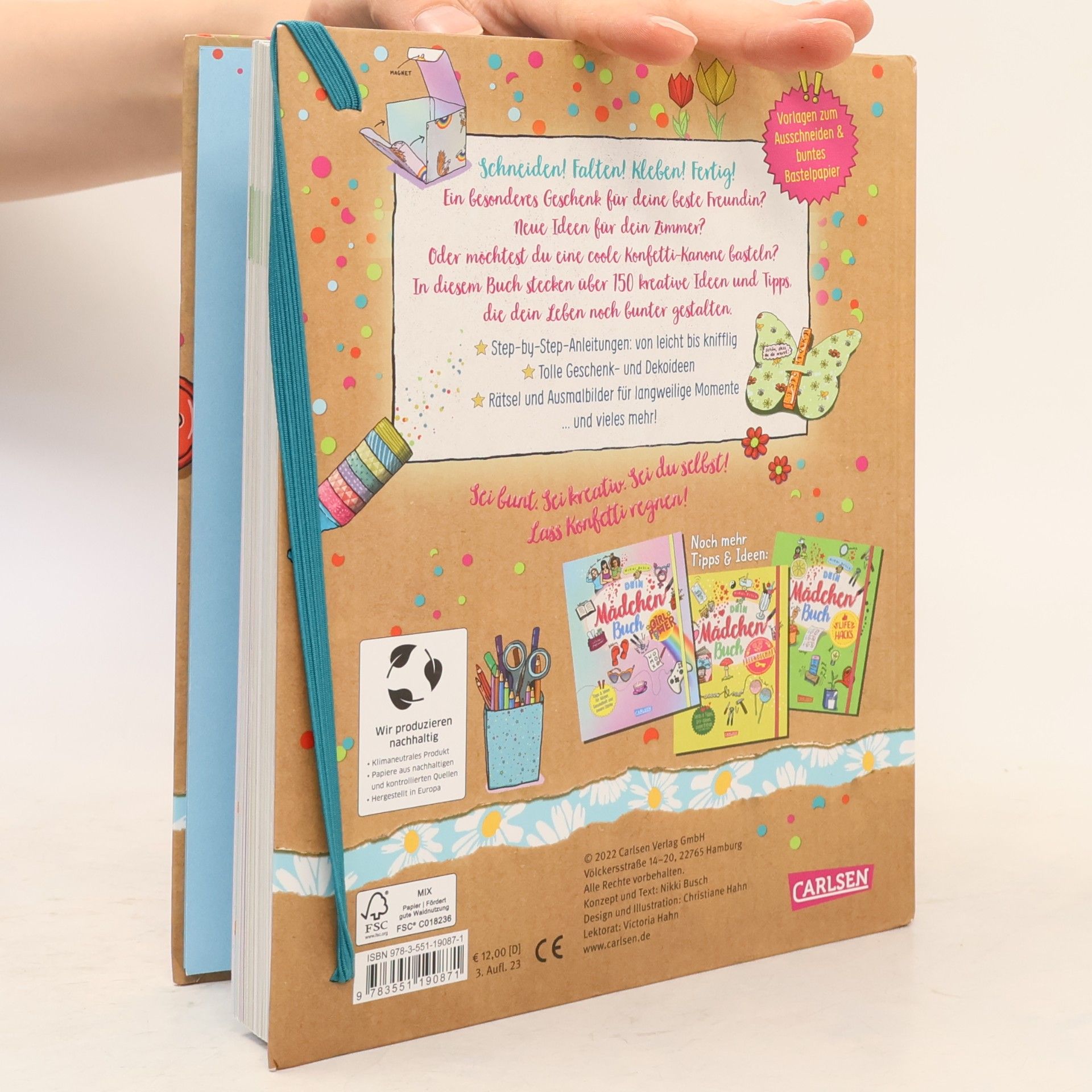 Nikki Busch Dein Mädchenbuch: Sei kreativ