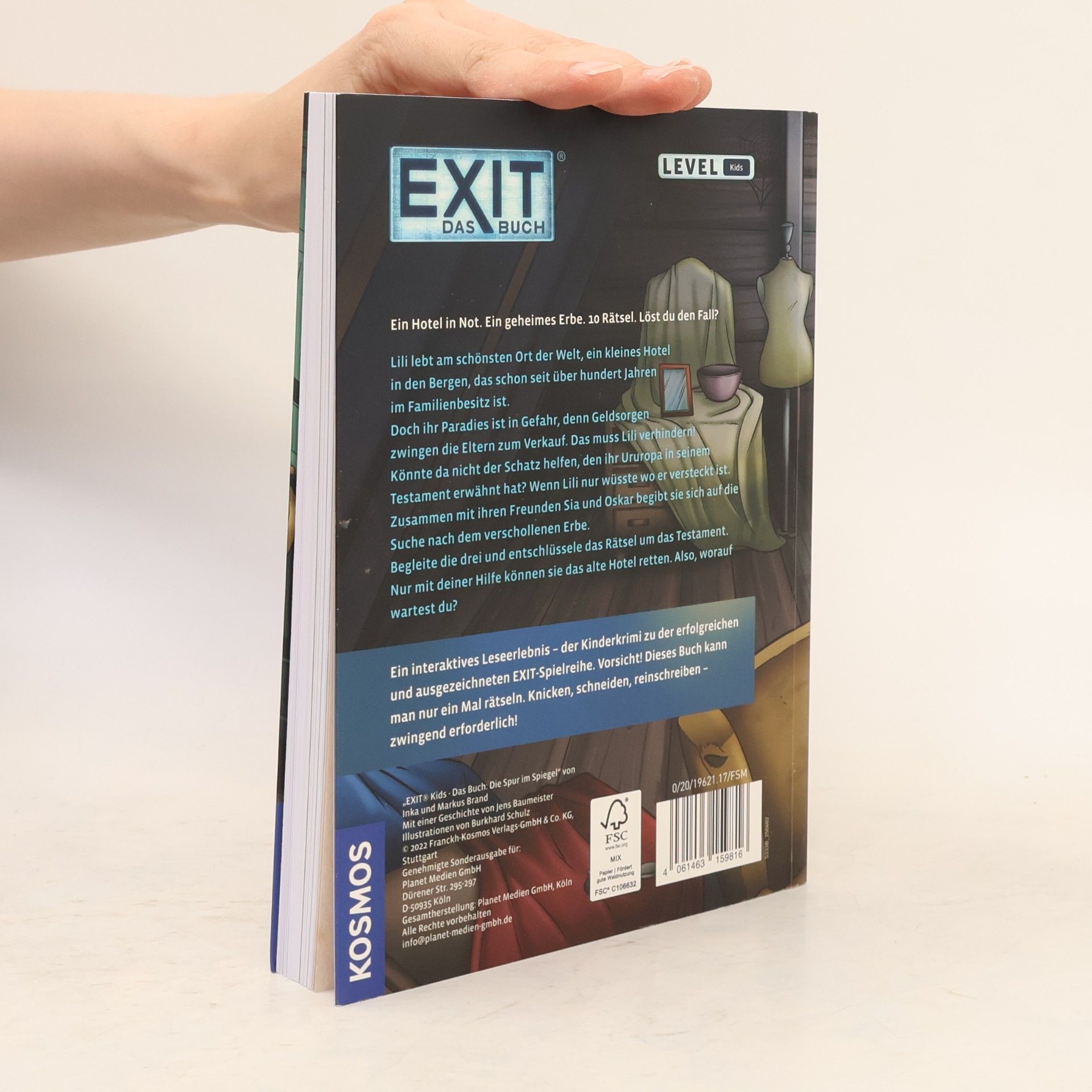 Inka Brand EXIT® - Das Buch: Die Spur im Spiegel