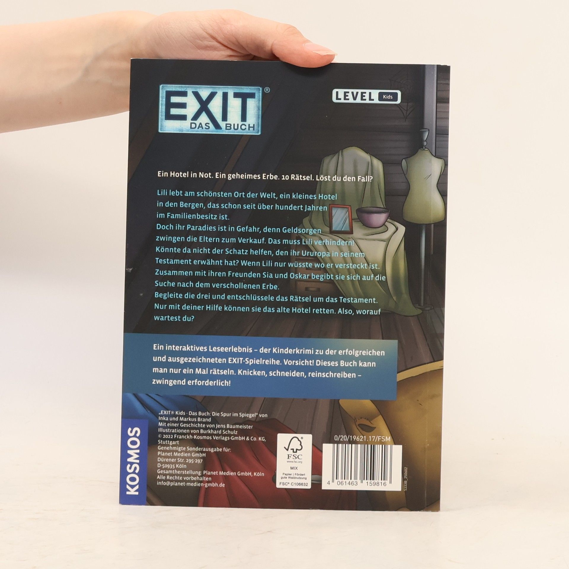 Inka Brand EXIT® - Das Buch: Die Spur im Spiegel