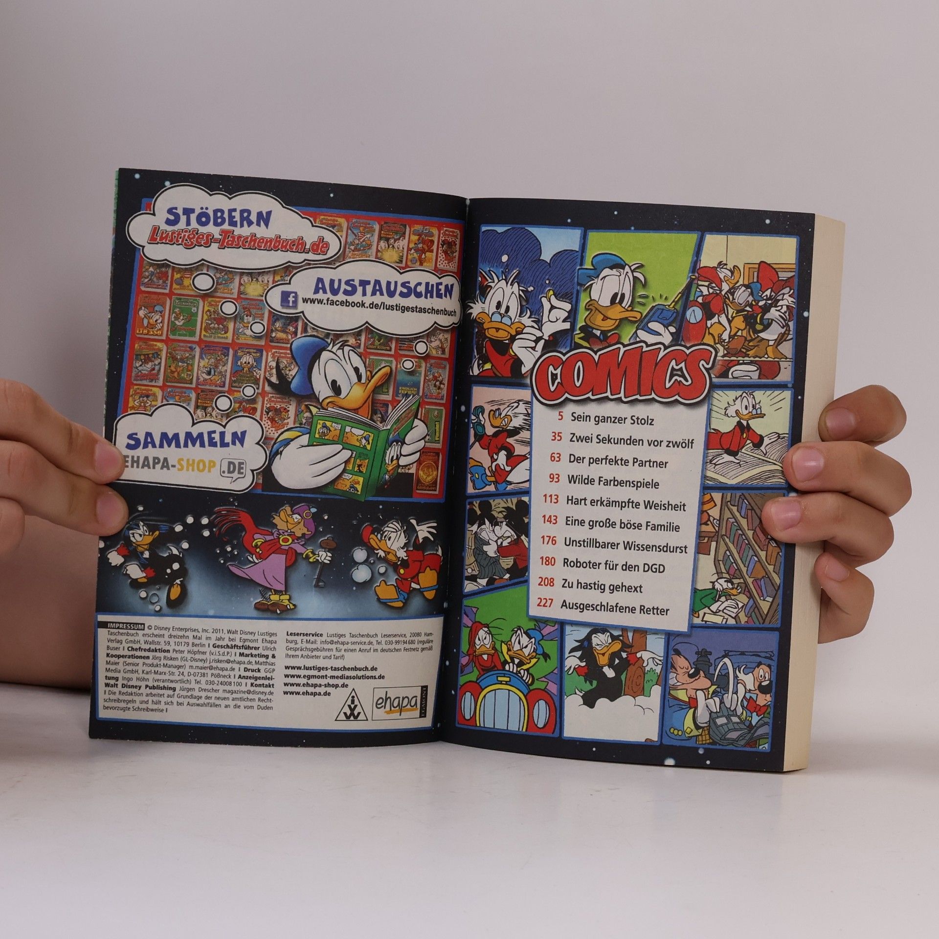 Walt Disney Lustiges Taschenbuch 423. Sein Ganzer Stolz