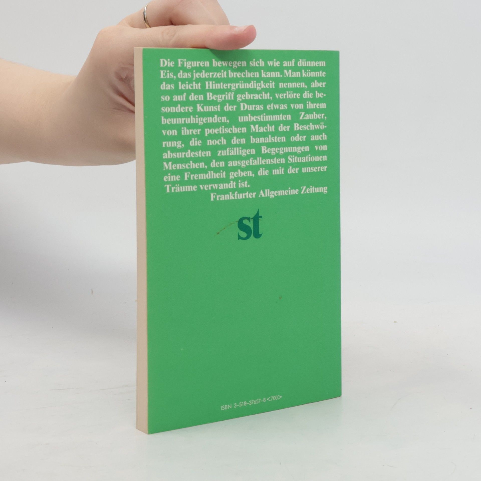 Marguerite Duras Ganze Tage in den Bäumen