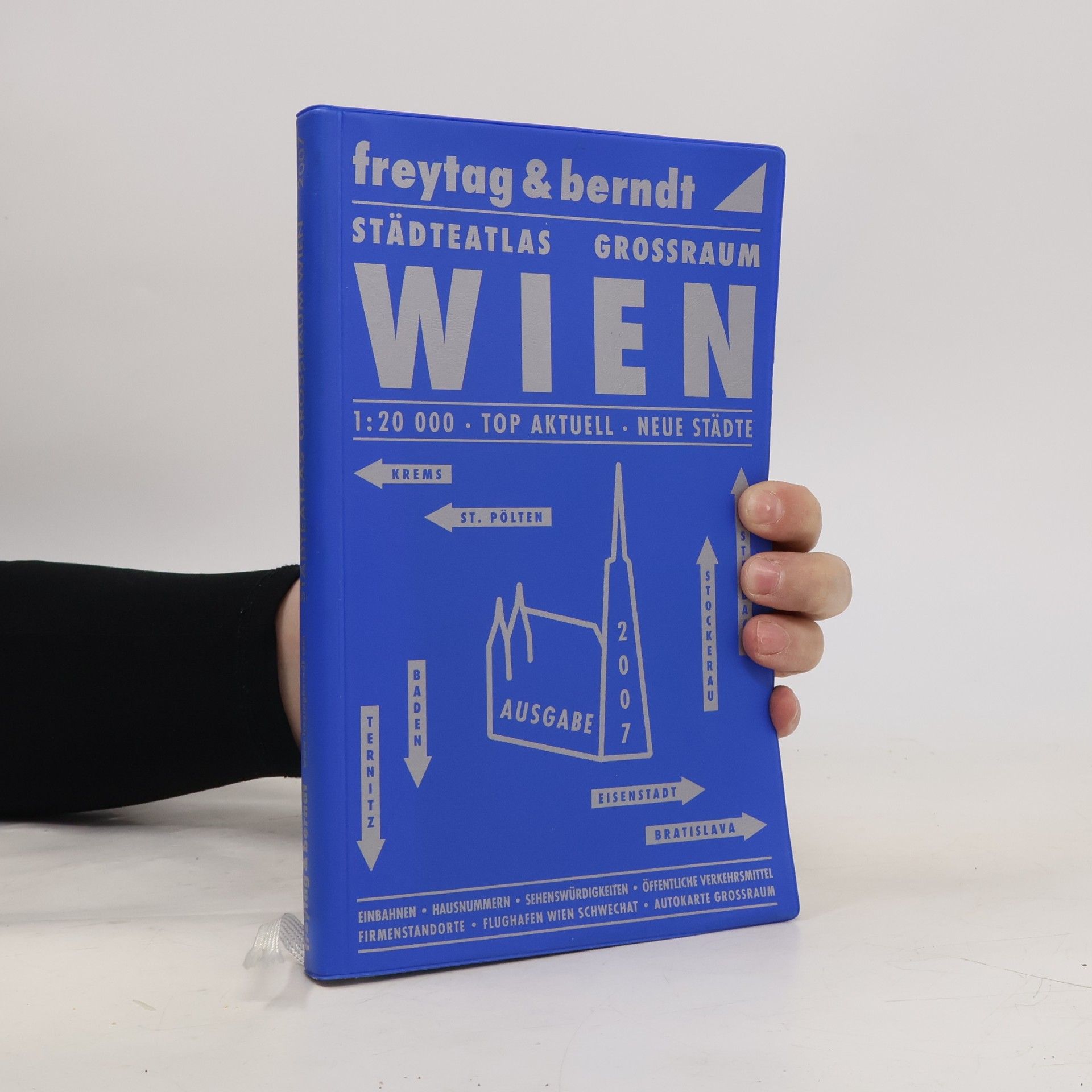 Autores varios Städteatlas Wien mit Grossraum 1:20.000