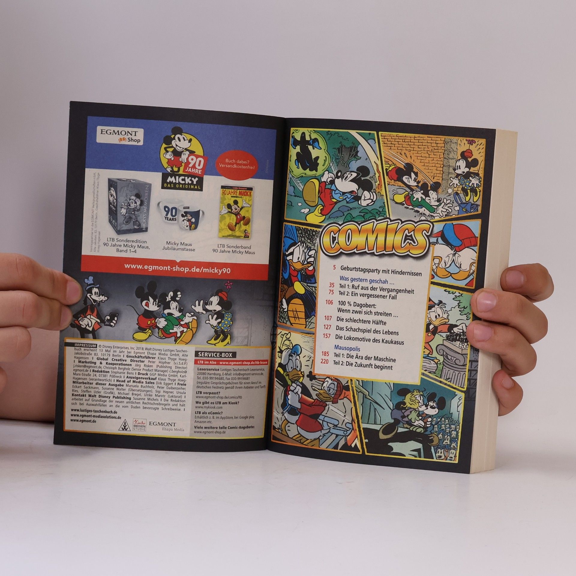 Walt Disney Lustiges Taschenbuch Nr. 513. 90 Jahre Micky