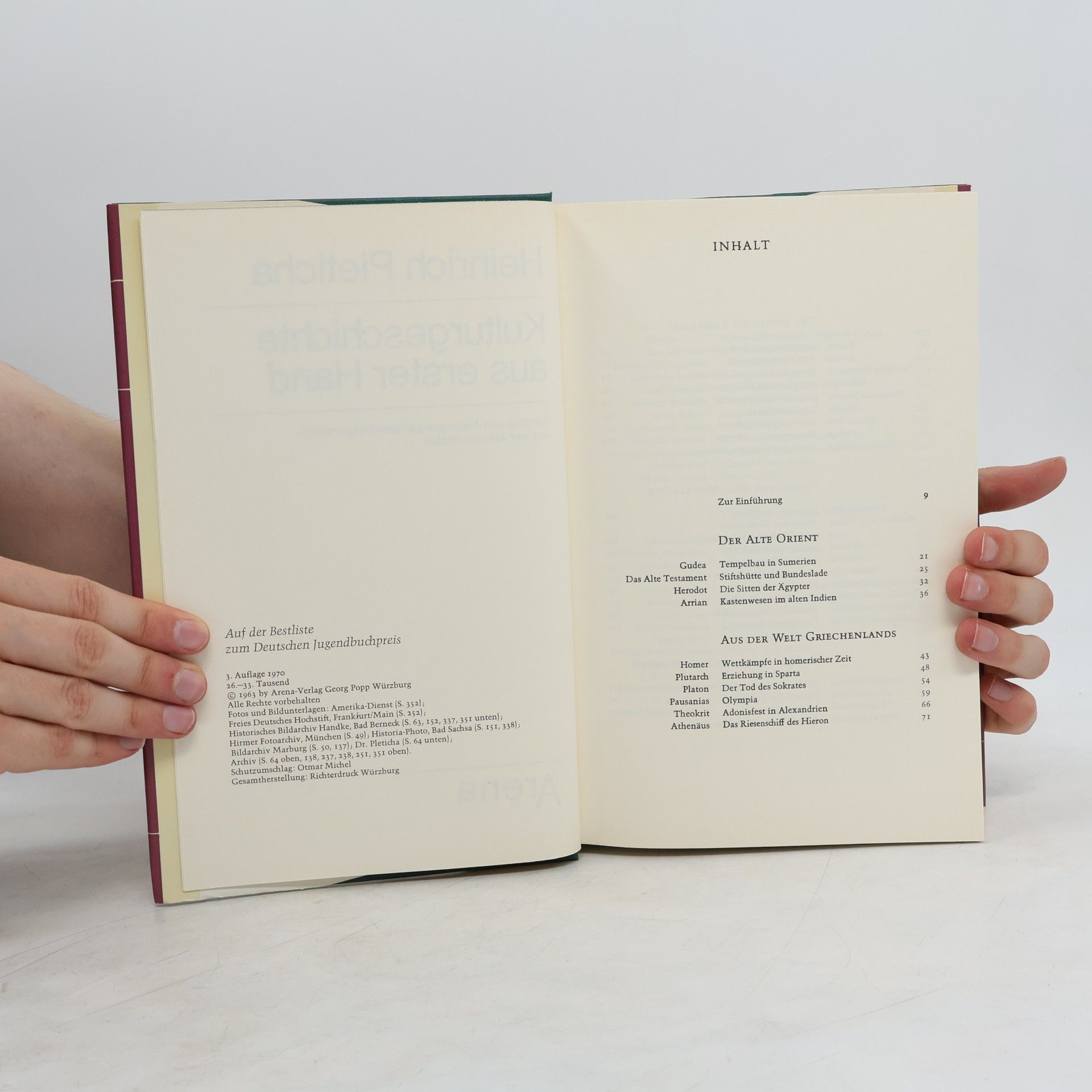 Heinrich Pleticha Kulturgeschichte aus erster Hand