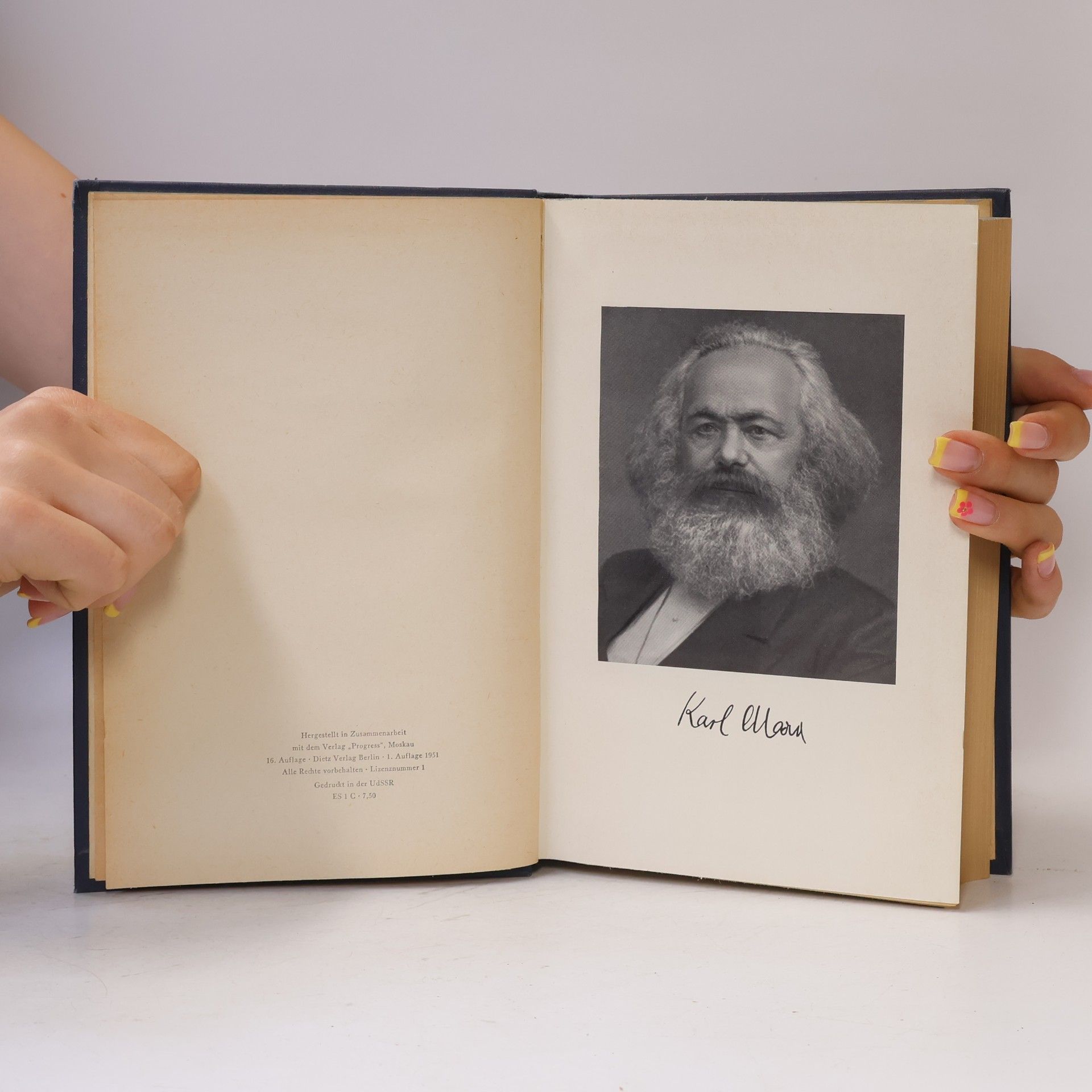 Karl Marx Ausgewählte Schriften 1