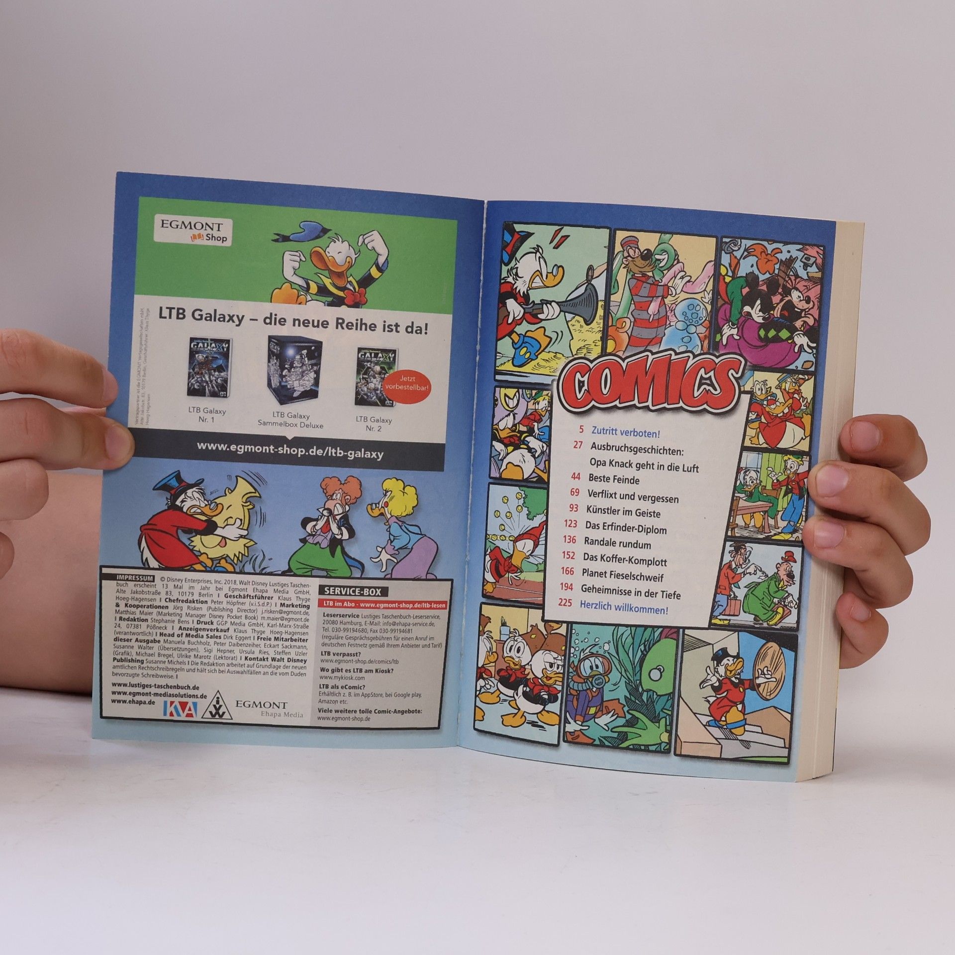 Walt Disney Lustiges Taschenbuch 505. Zutritt verboten!