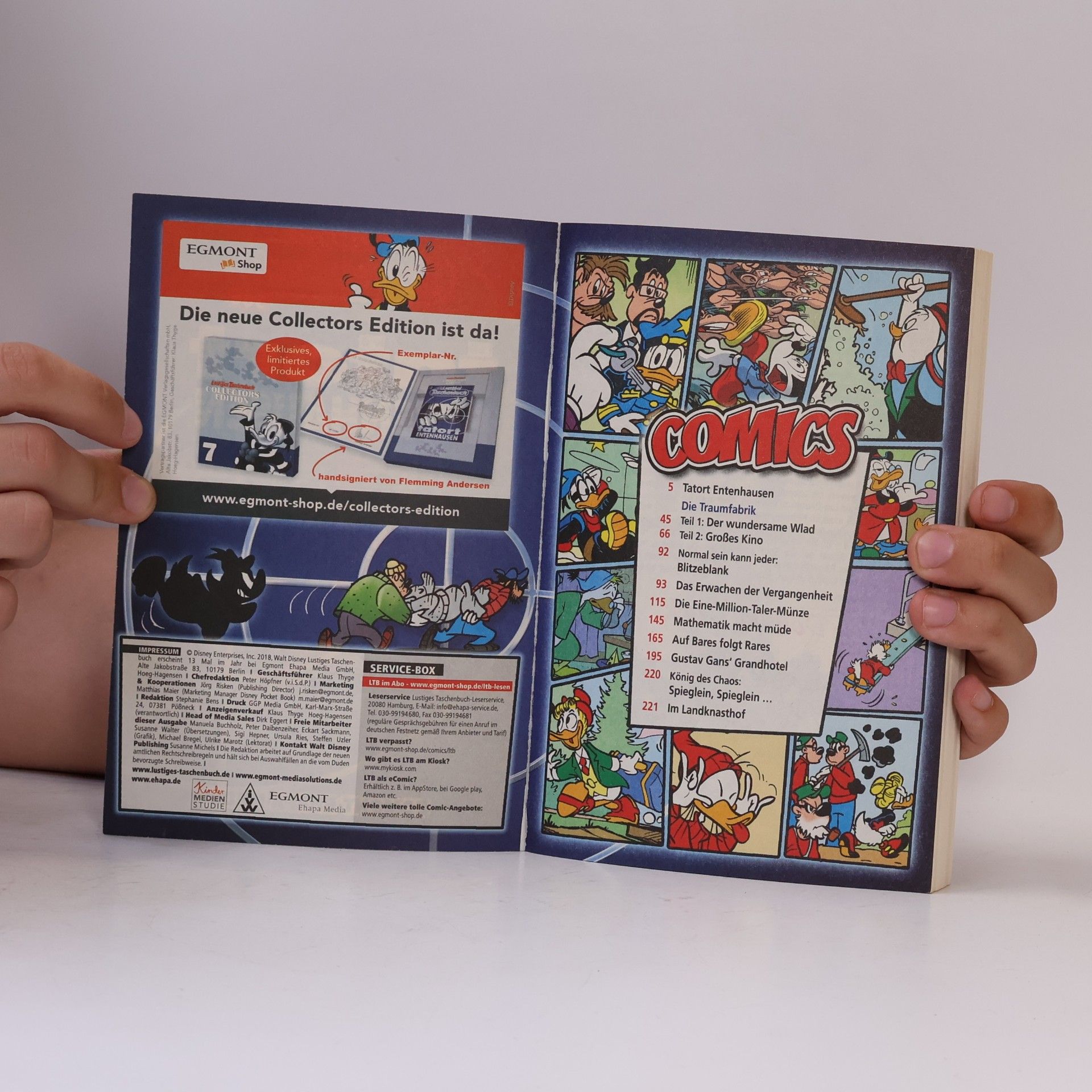 Walt Disney Lustiges Taschenbuch 506. Tatort Entenhausen