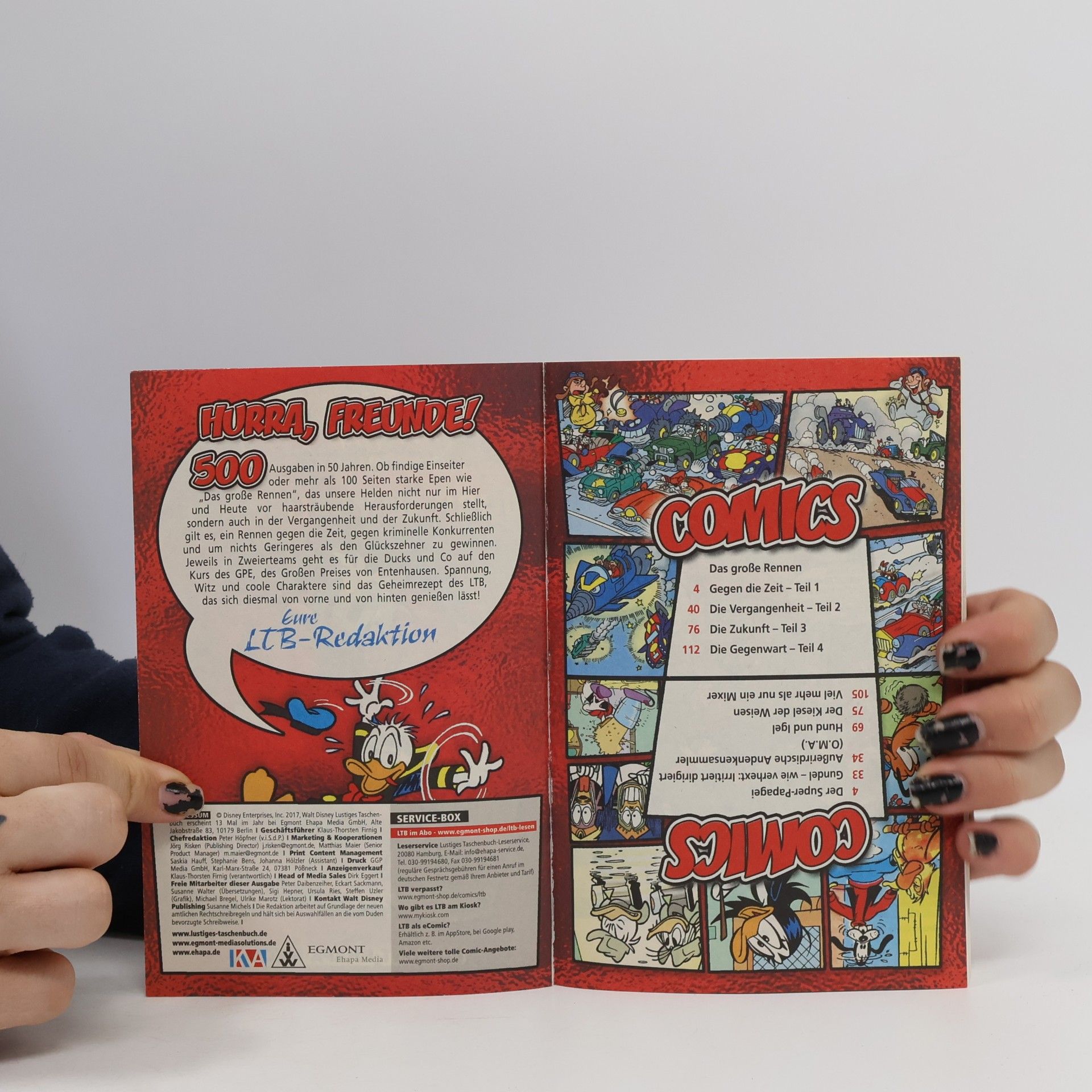 Walt Disney Lustiges Taschenbuch 500