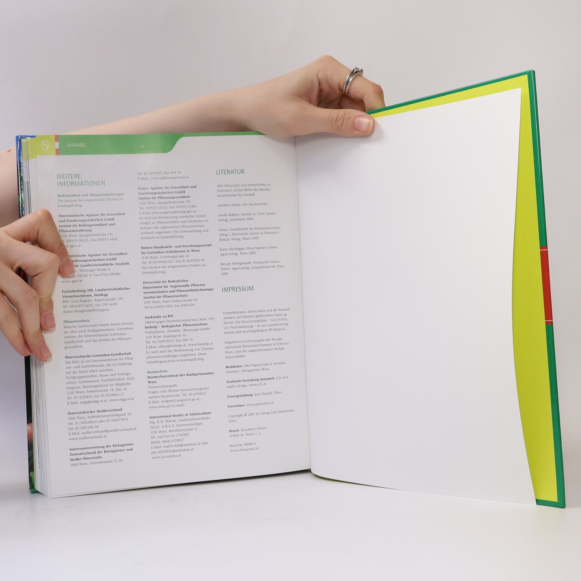 Various authors Das große österreichische Gartenbuch