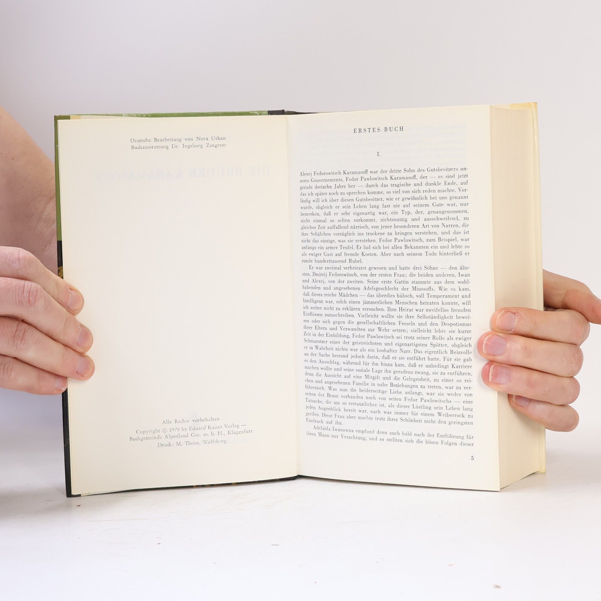 Fyodor Dostoyevsky Die Brüder Karamasoff