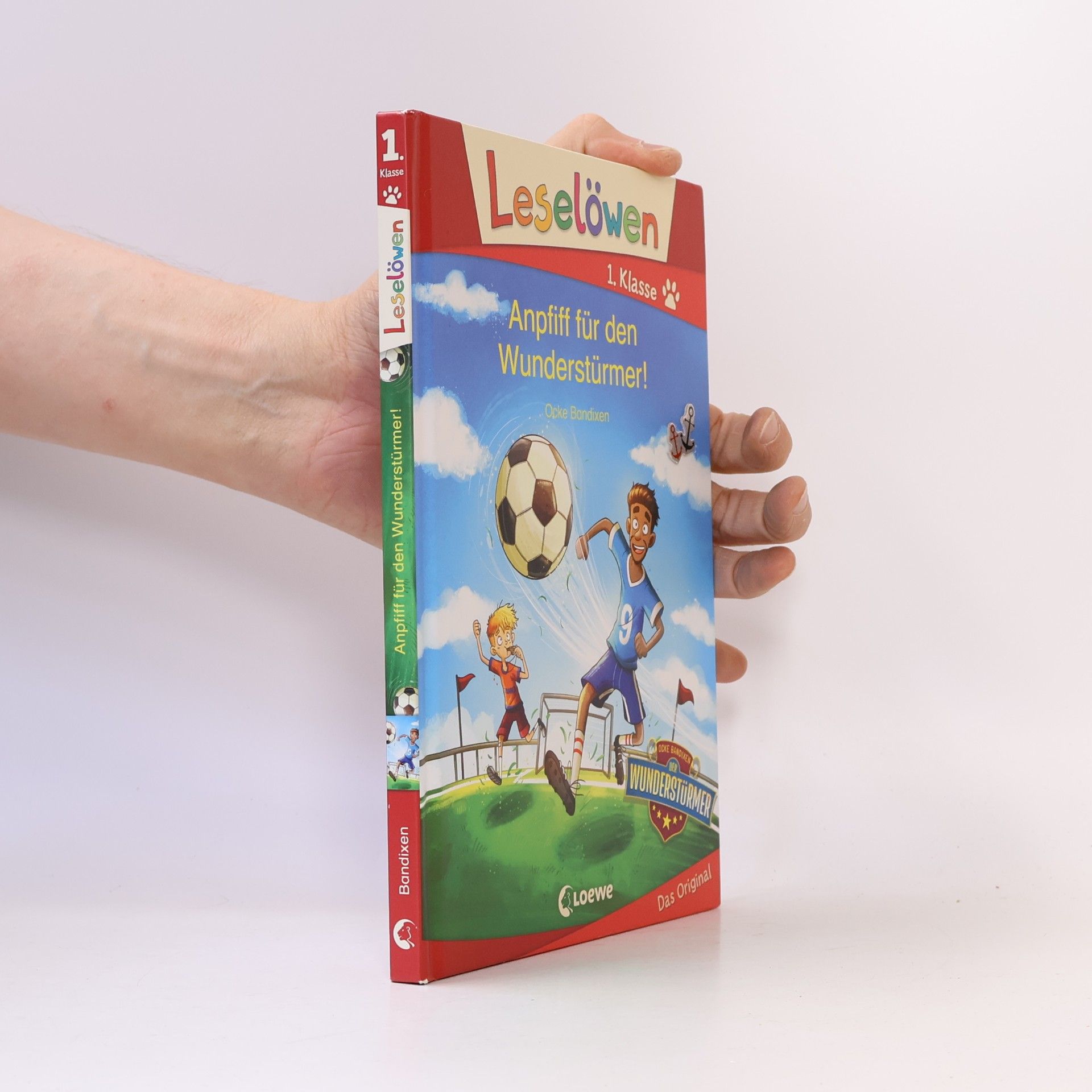Leselöwen 1. Klasse - Anpfiff für den Wunderstürmer!