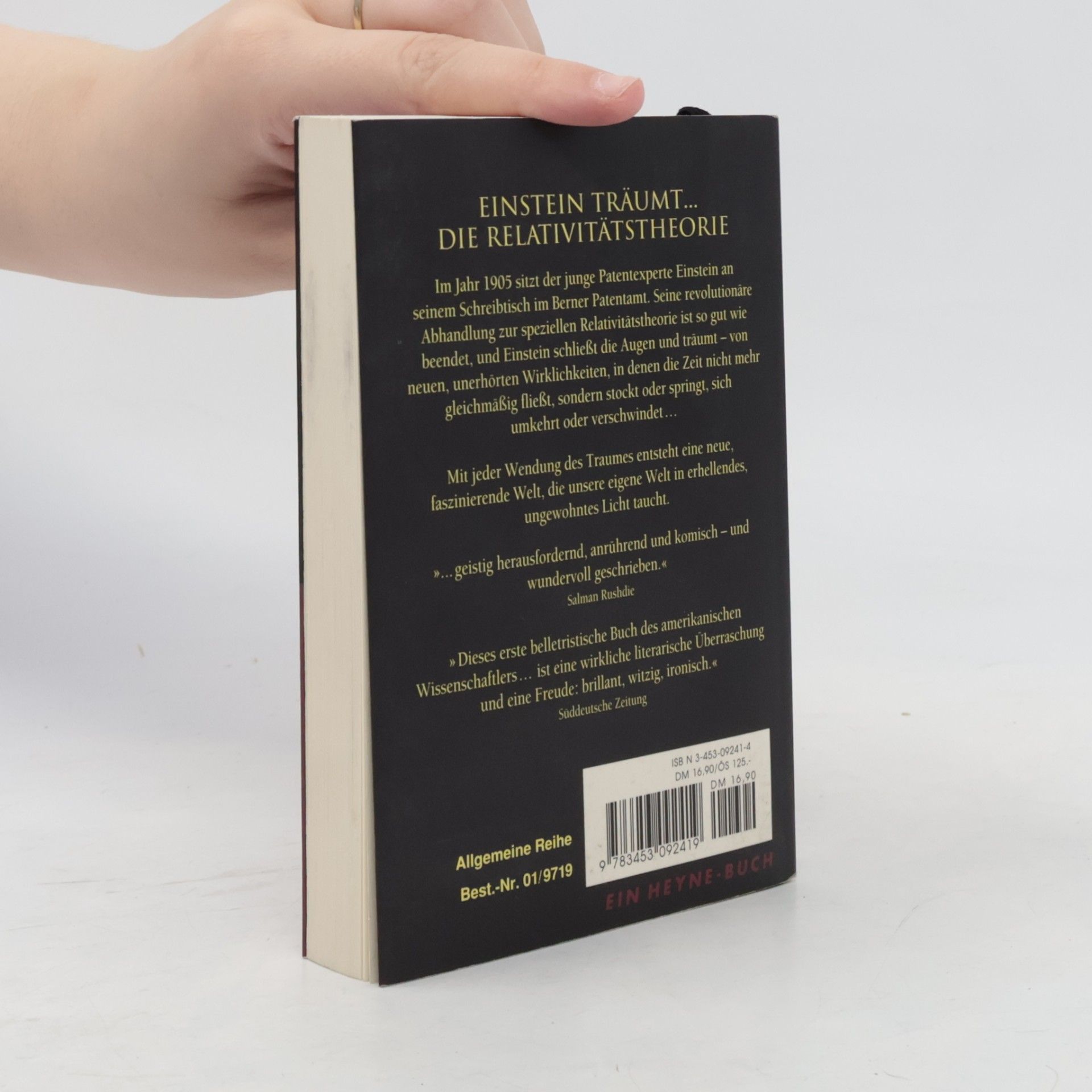 Alan Lightman Und immer wieder die Zeit