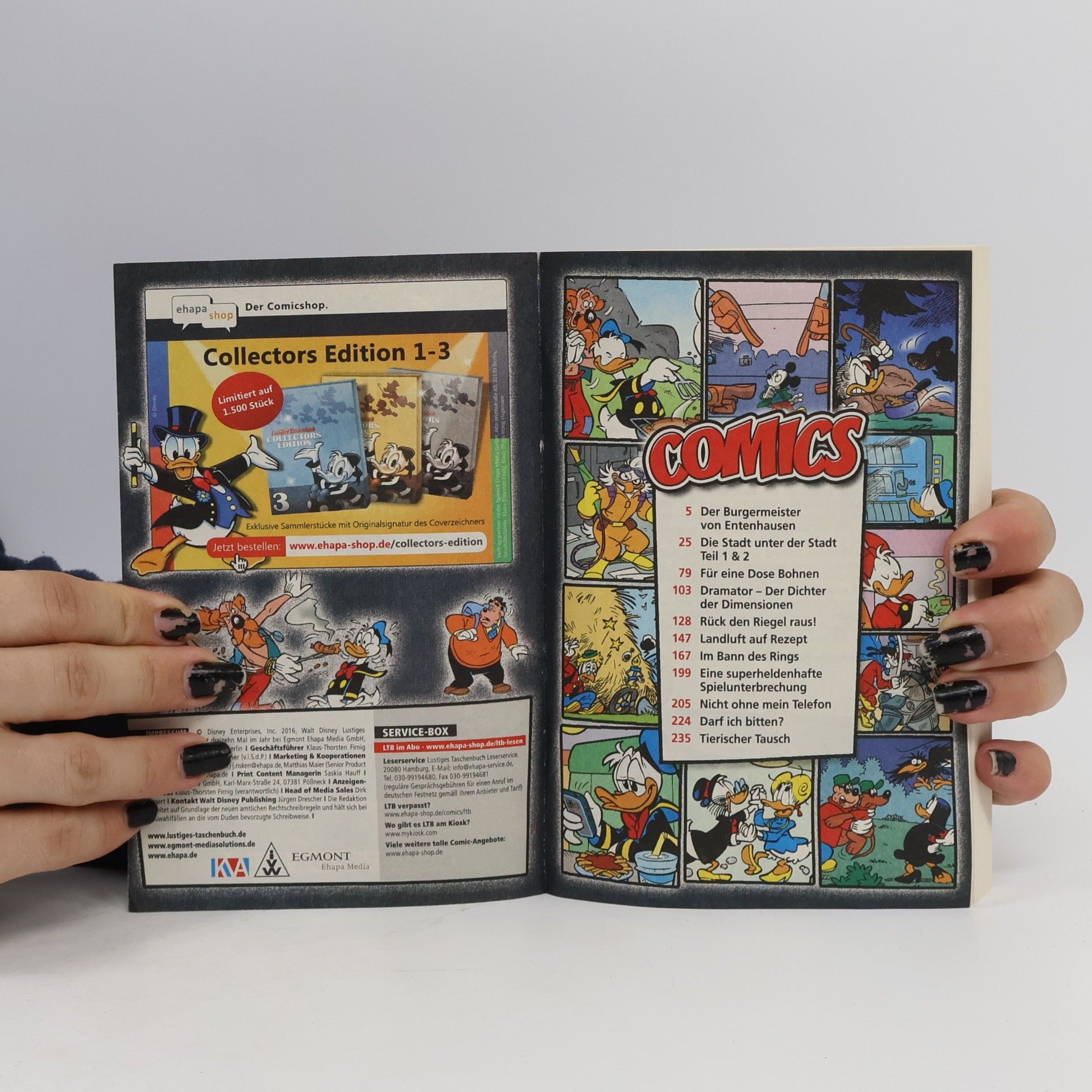 Walt Disney Lustiges Taschenbuch 480. Der Burgermeister von Entenhausen