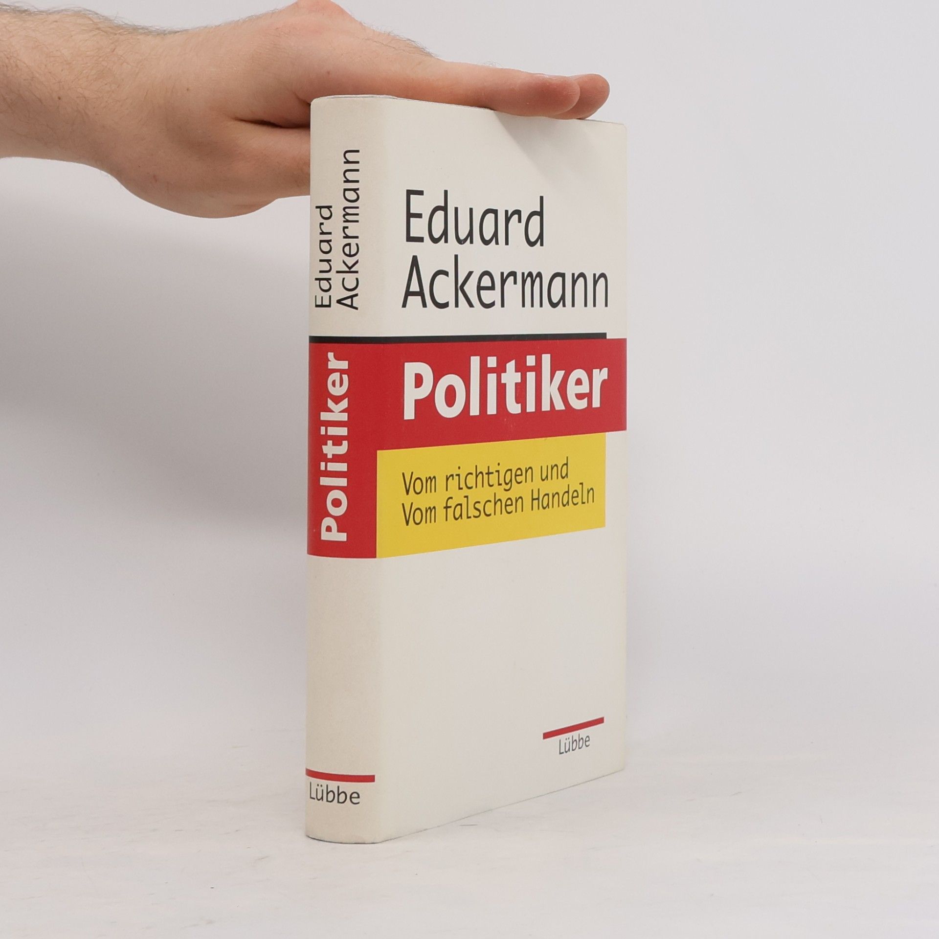 Eduard Ackermann Politiker