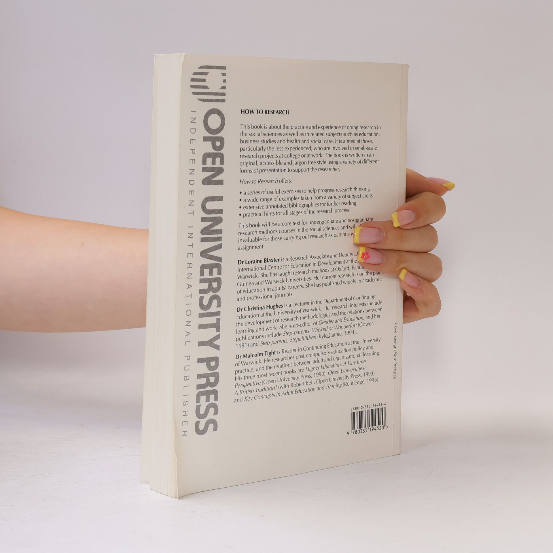 Loraine Blaxter How to Research