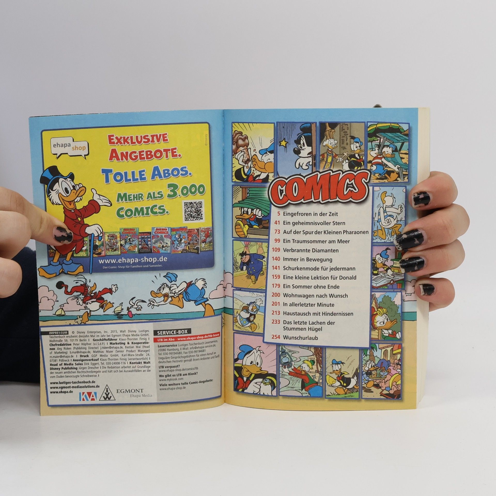 Walt Disney Lustiges Taschenbuch 469. Start in den Sommer