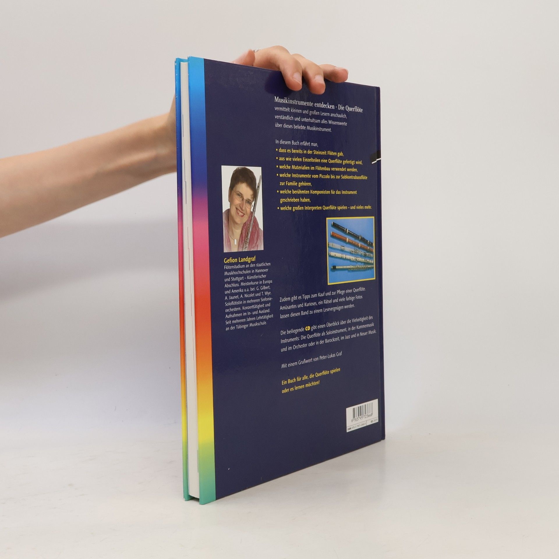 Gefion Landgraf Musikinstrumente entdecken: Die Querflöte: Ausgabe mit CD.