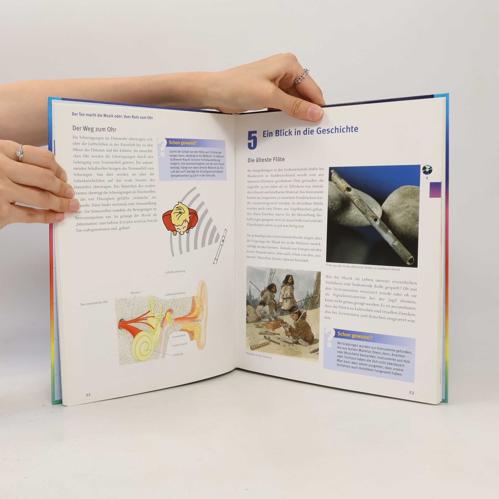 Gefion Landgraf Musikinstrumente entdecken: Die Querflöte: Ausgabe mit CD.