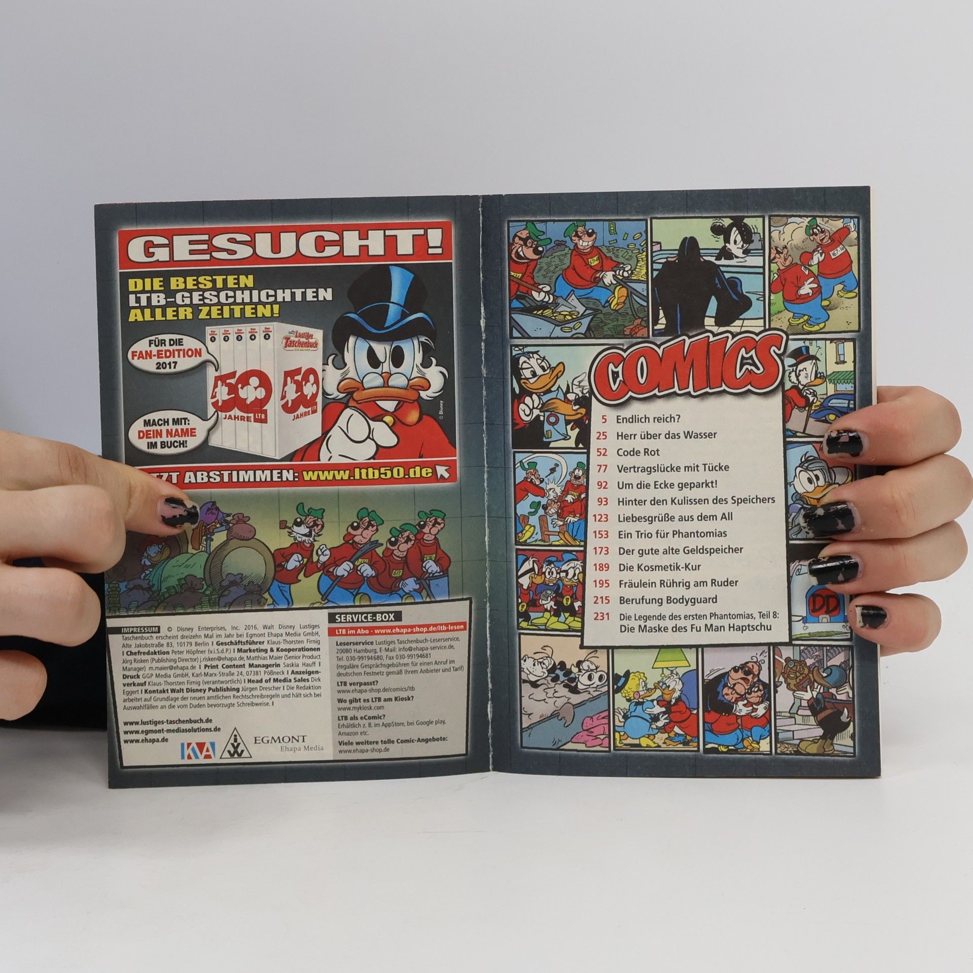 Walt Disney Lustiges Taschenbuch 487. Endlich Reich?