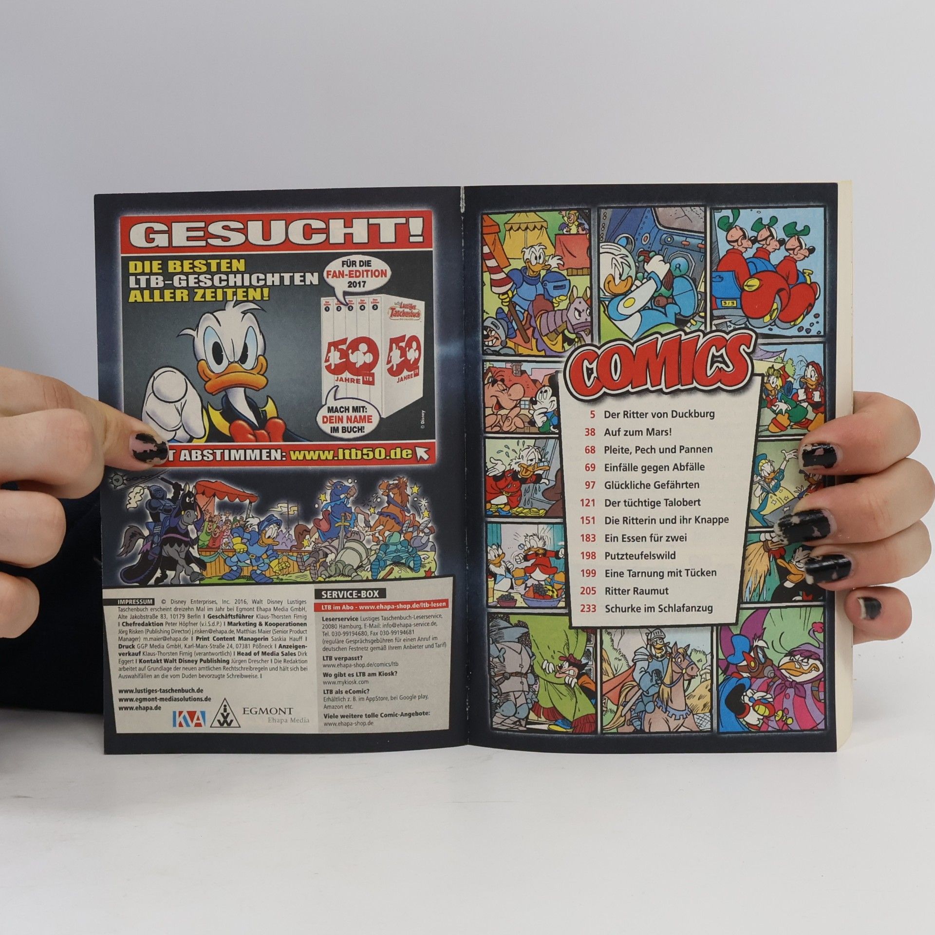 Walt Disney Lustiges Taschenbuch 486. Der Ritter von Duckburg