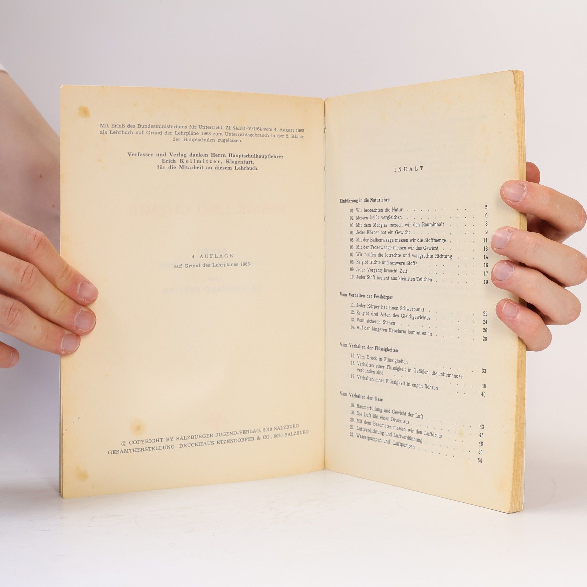 Autorenkollektiv Physik und Chemie 1
