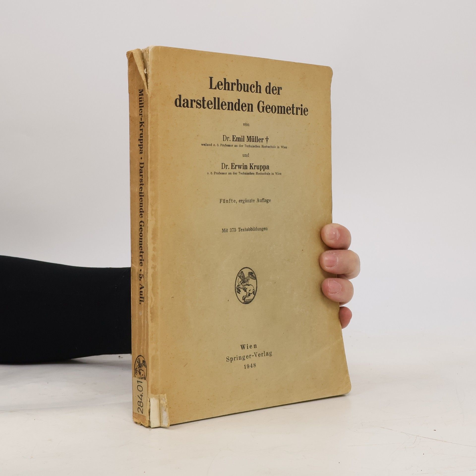 Emil Müller Lehrbuch der darstellenden Geometrie