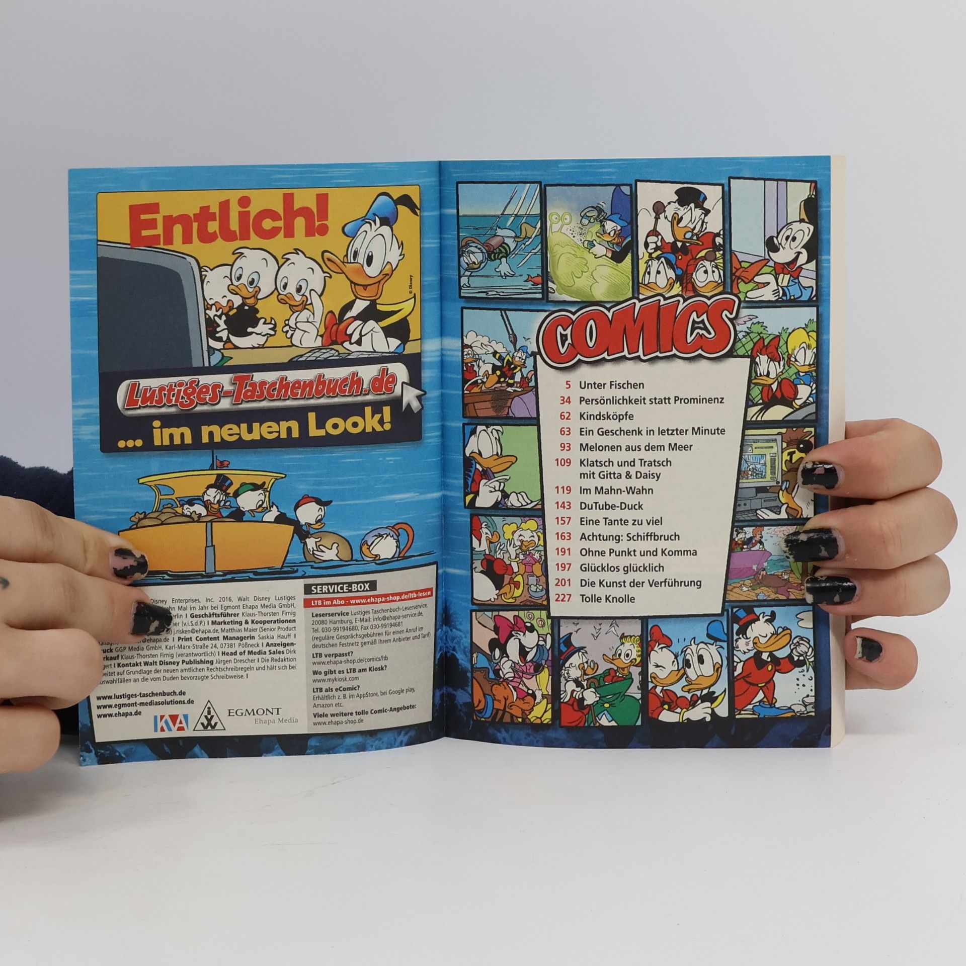 Walt Disney Lustiges Taschenbuch 485
