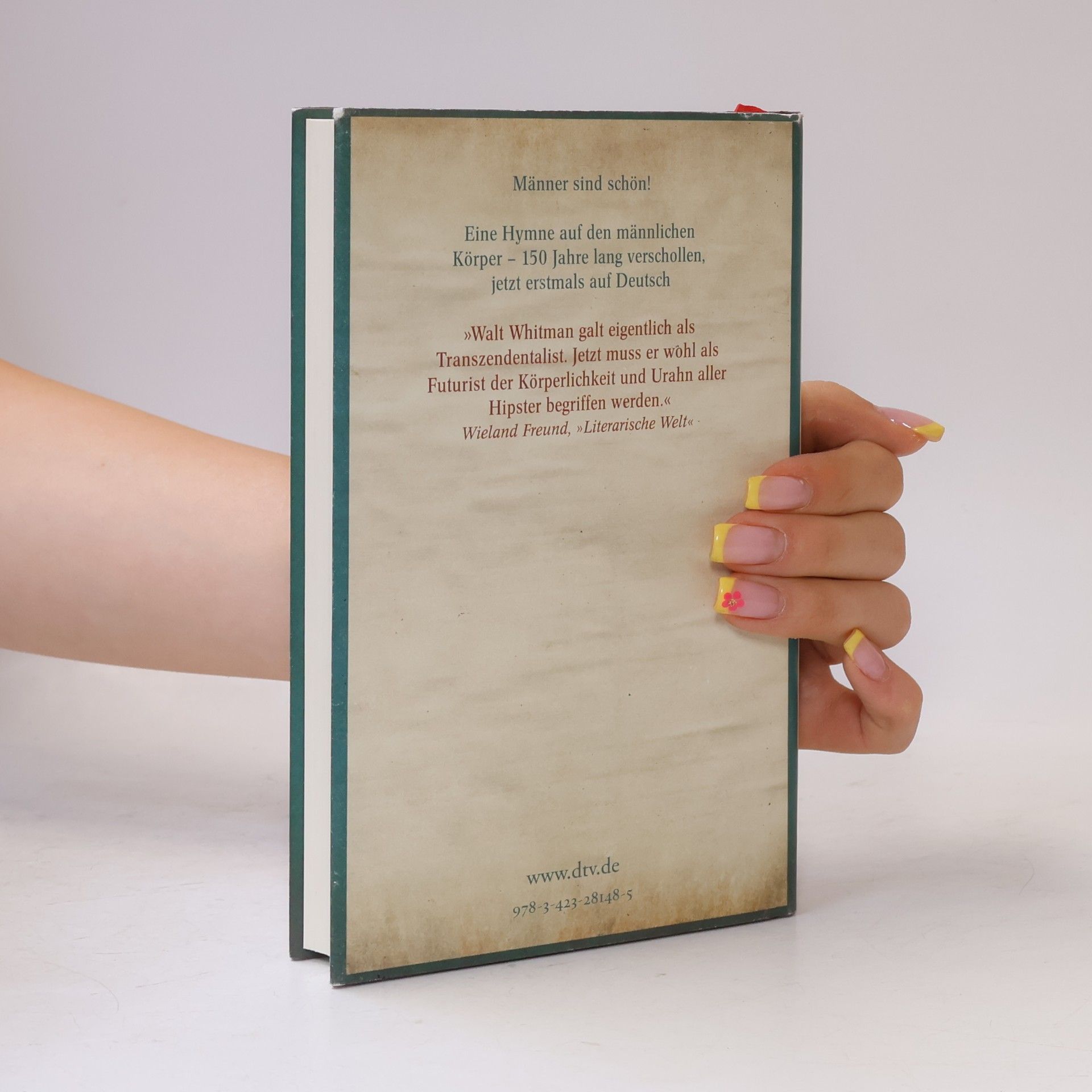 Walt Whitman Der schöne Mann