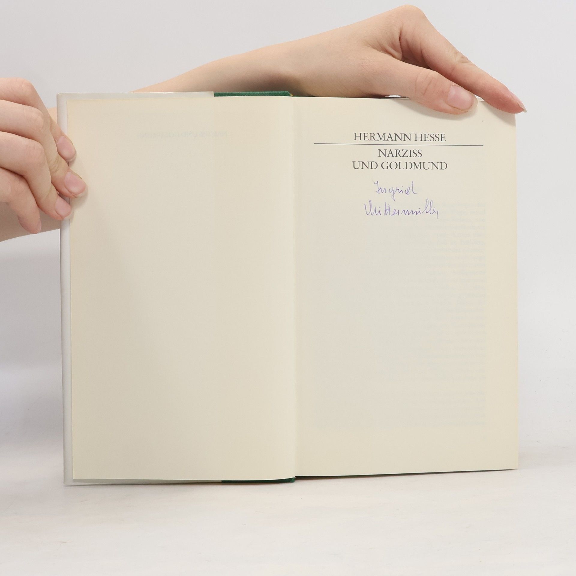 Hermann Hesse Narziss und Goldmund
