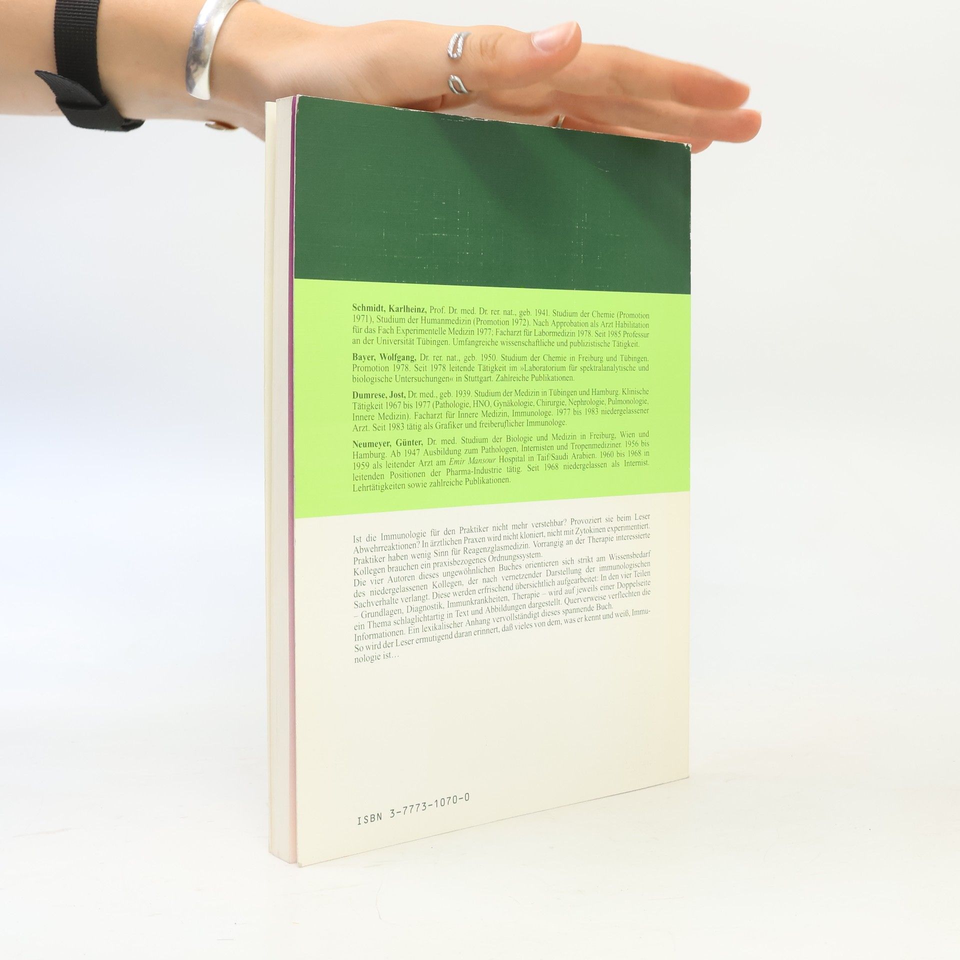 Karl-Heinz Schmidt Immunologie in der Praxis