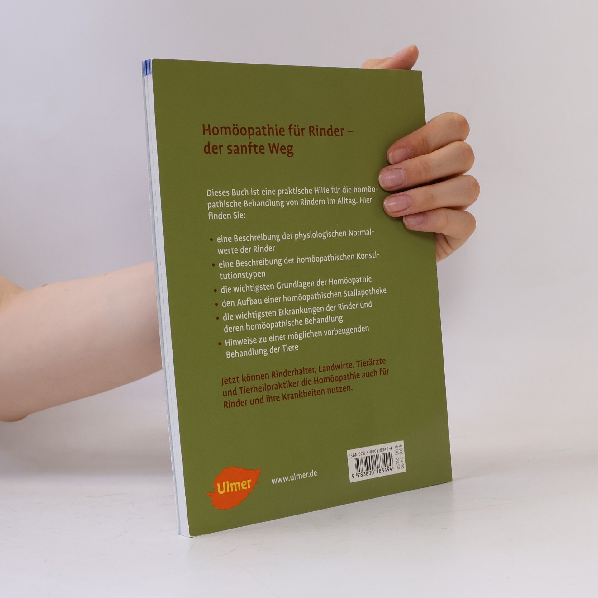 Christine Erkens Homöopathie für Rinder
