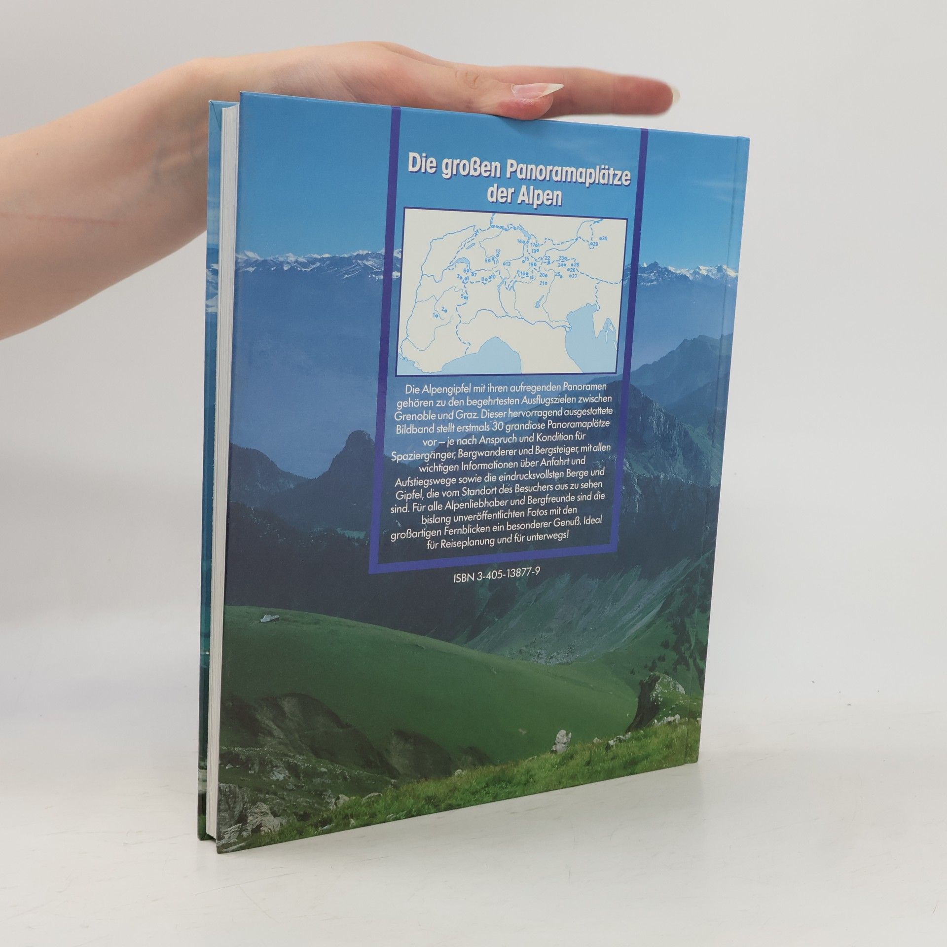 Ernst Höhne Die großen Panoramaplätze der Alpen