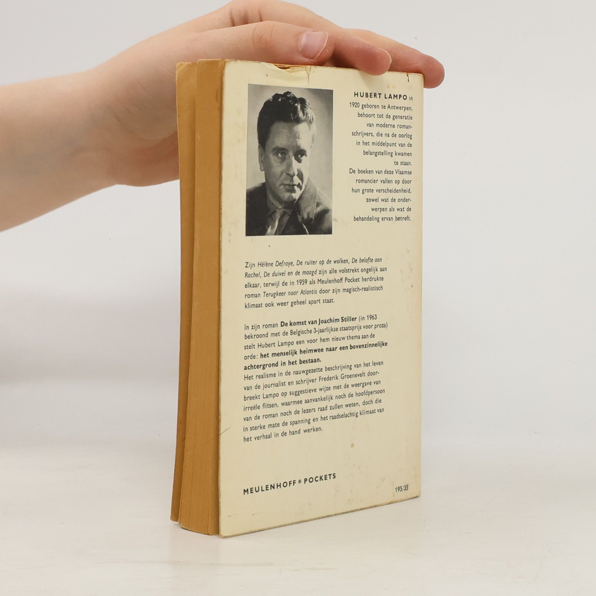 Hubert Lampo De komst van Joachim Stiller
