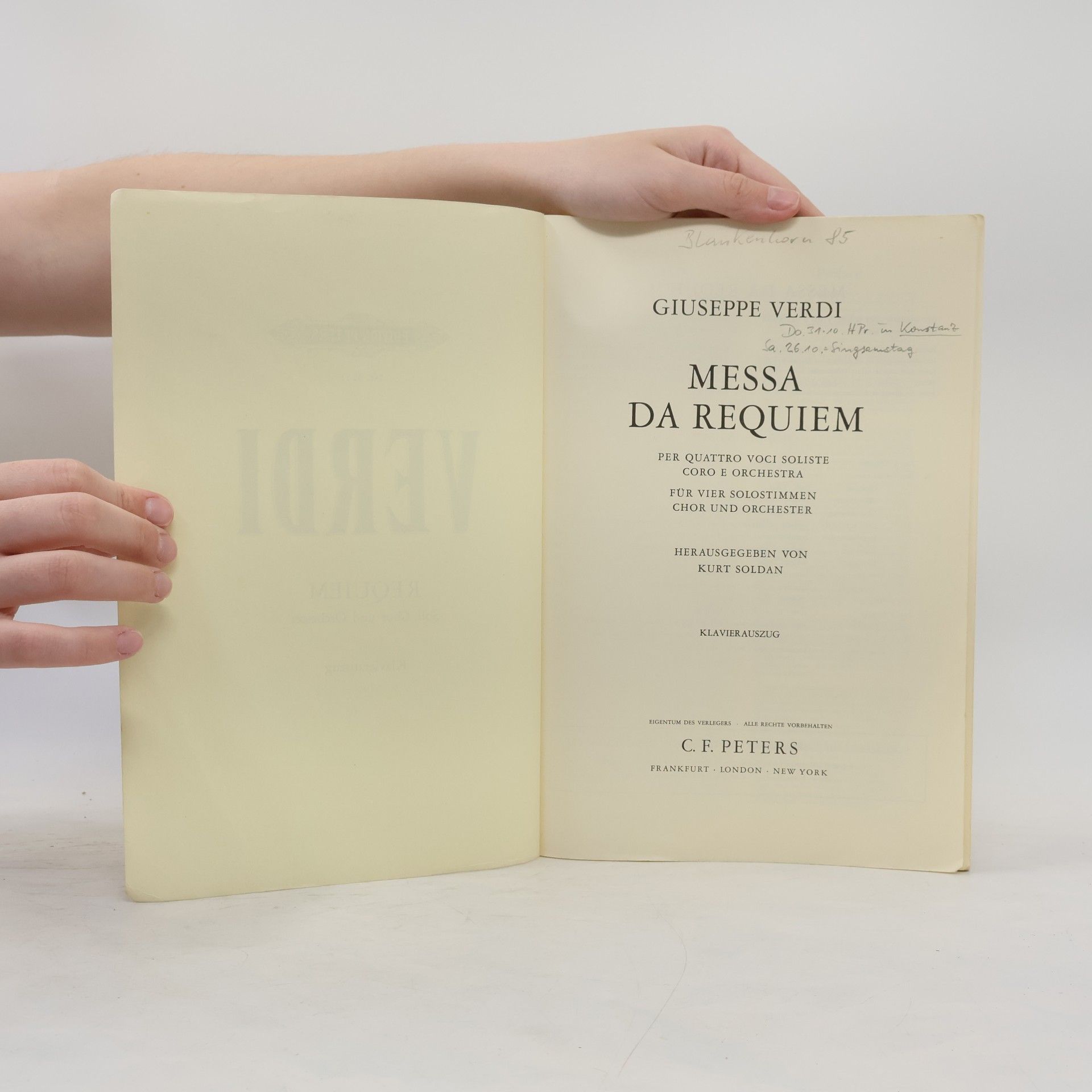 Giuseppe Verdi Verdi. Requiem