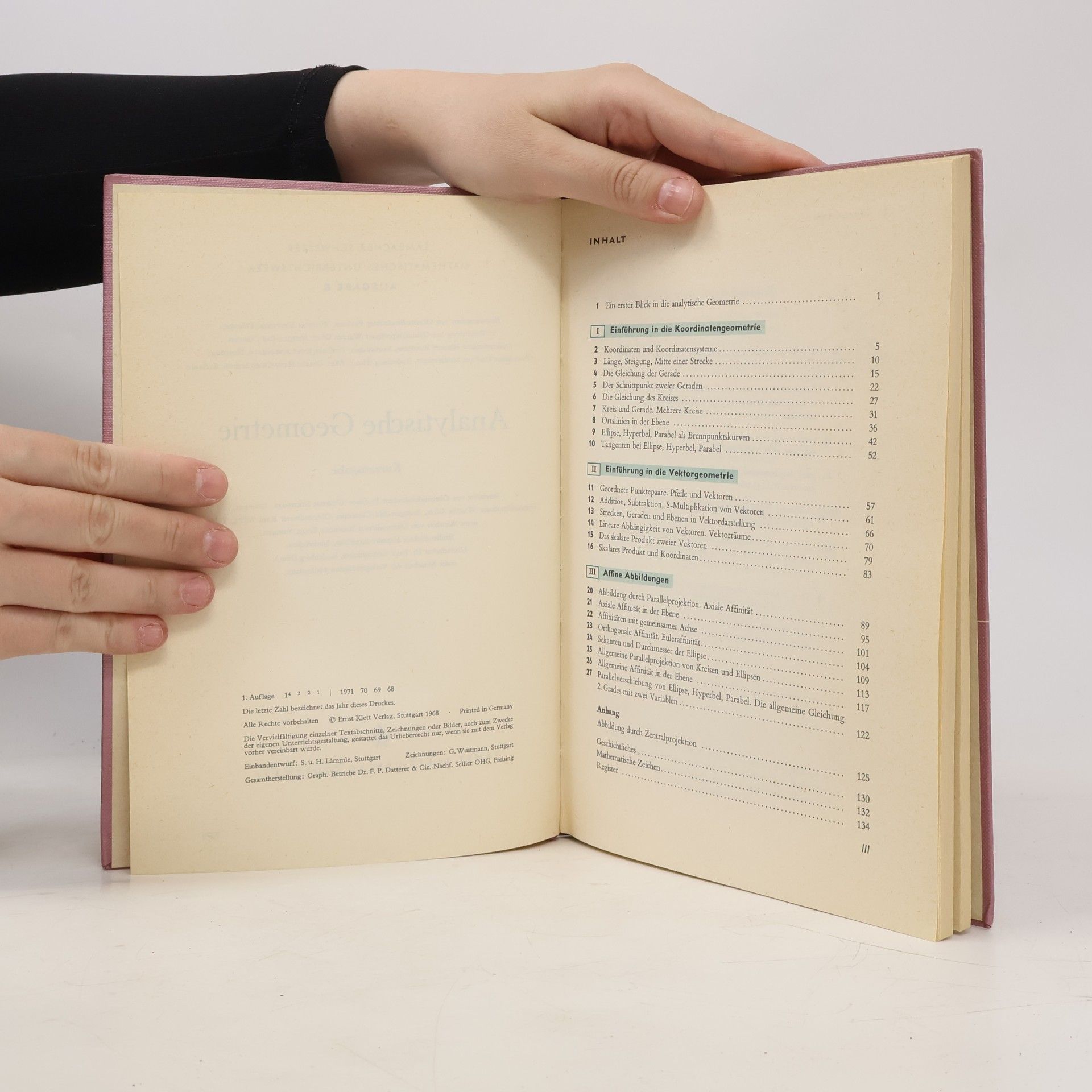 AA.VV. Lambacher Schweizer: Analytische Geometrie.