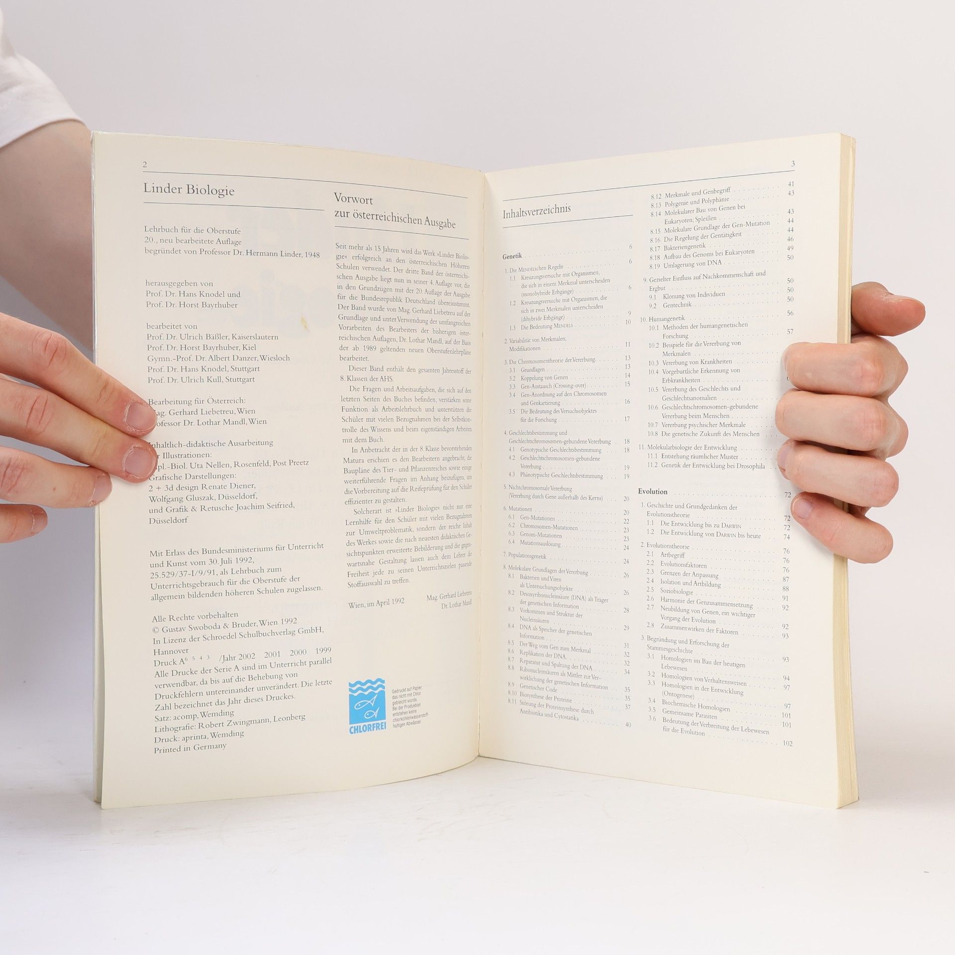 Hans Knodel Linder Biologie. Lehrbuch für die Oberstufe. Teil 3