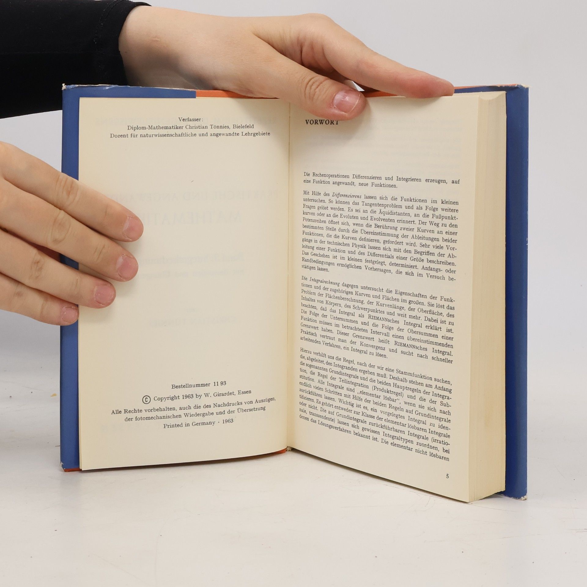 Christian Tönnies Praktische und angewandte Mathematik