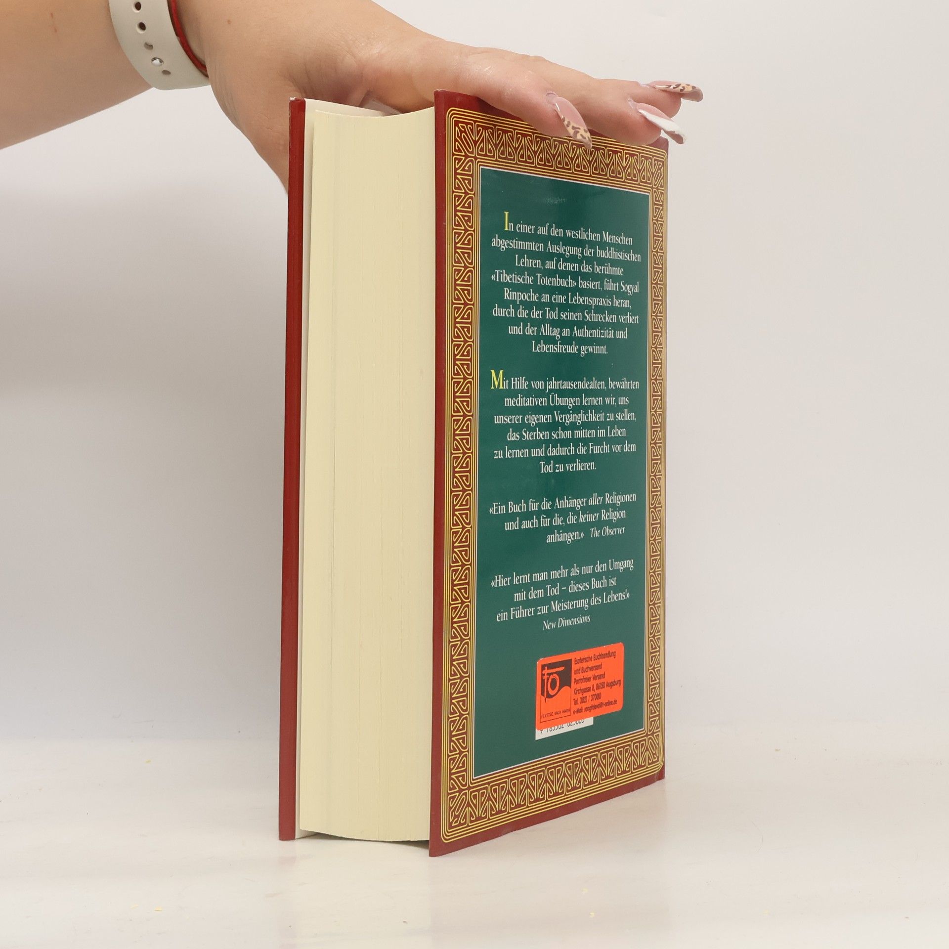 Sogyal Rinpoche Das Tibetische Buch vom Leben und vom Sterben