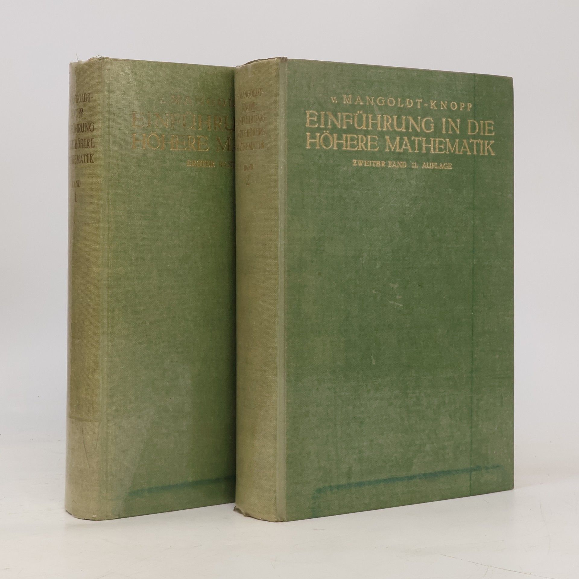 Konrad Knopp Einführung in die höhere Mathematik 1-2