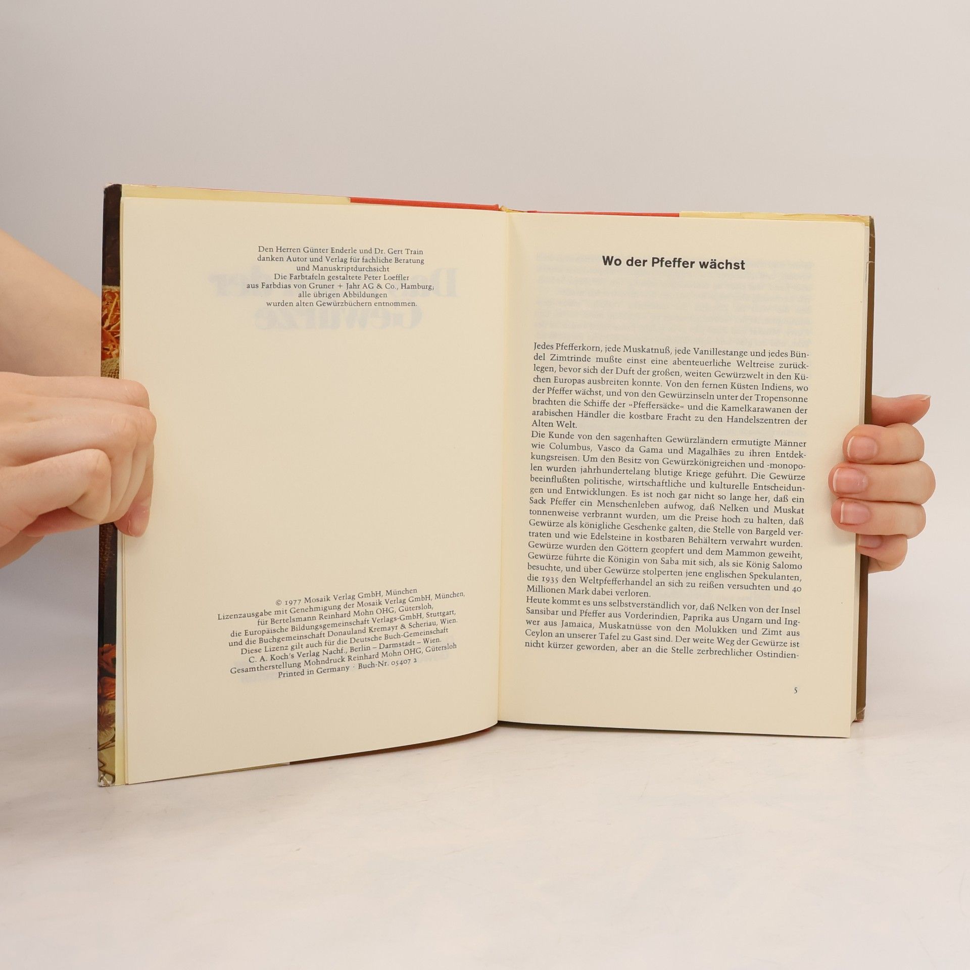 AA.VV. Das Buch der Gewürze