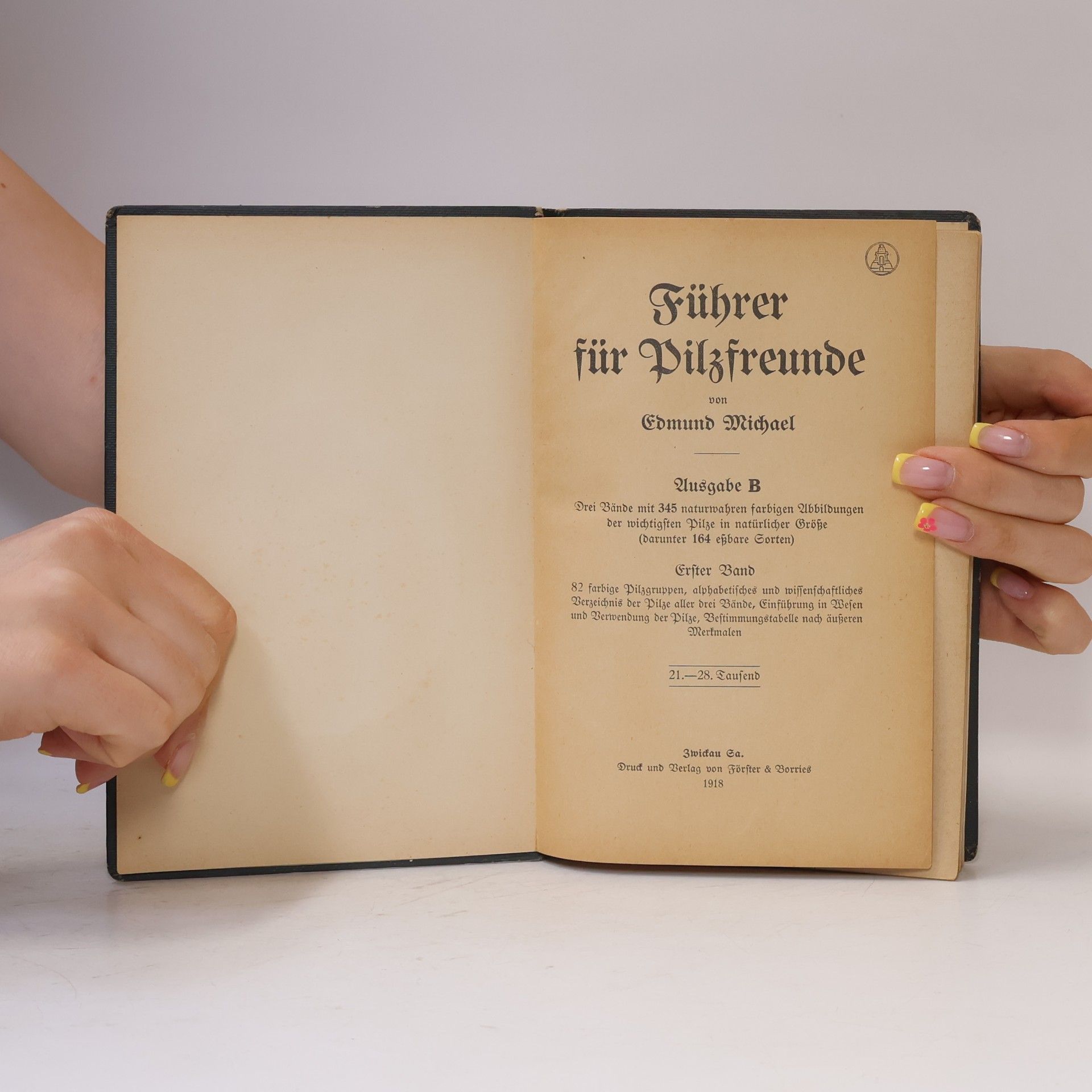 Edmund Michael Führer für Pilzfreunde 1.