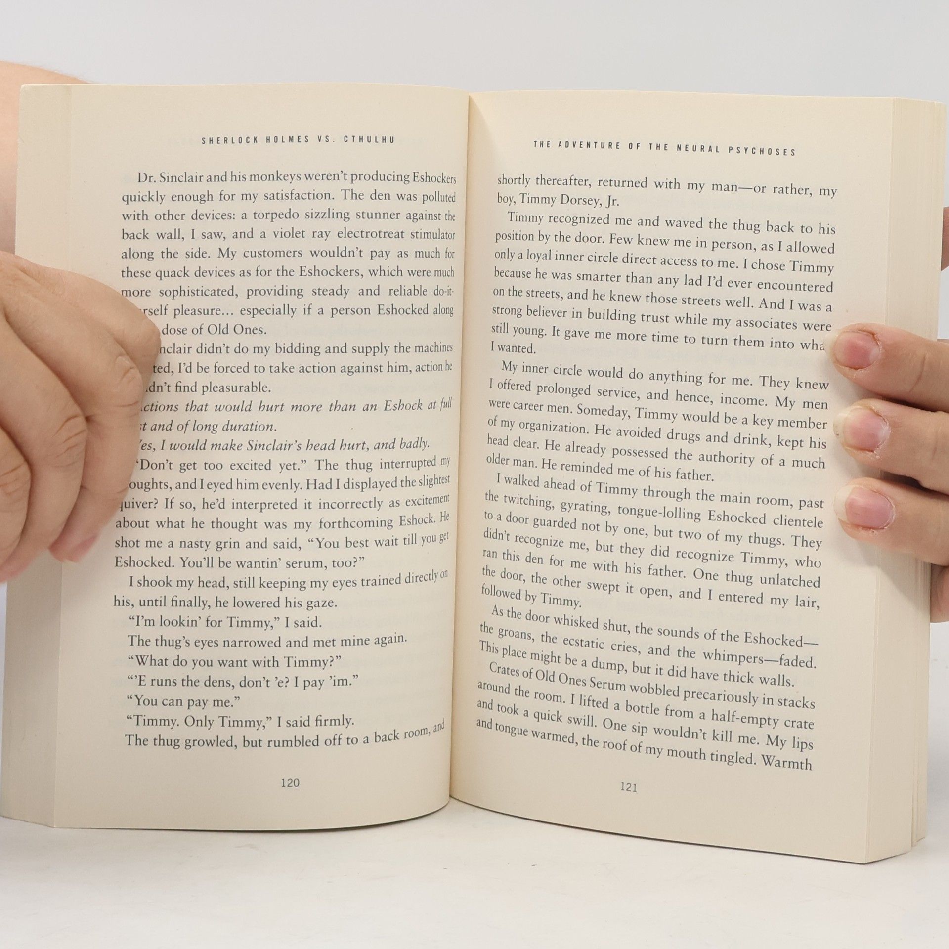 Lois H. Gresh Sherlock Holmes vs. Cthulhu: The Adventure of the Neural Psychoses