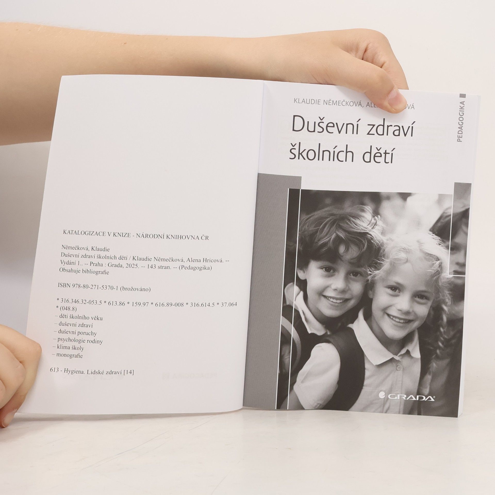Klaudie Němečková Duševní zdraví školních dětí (2025)