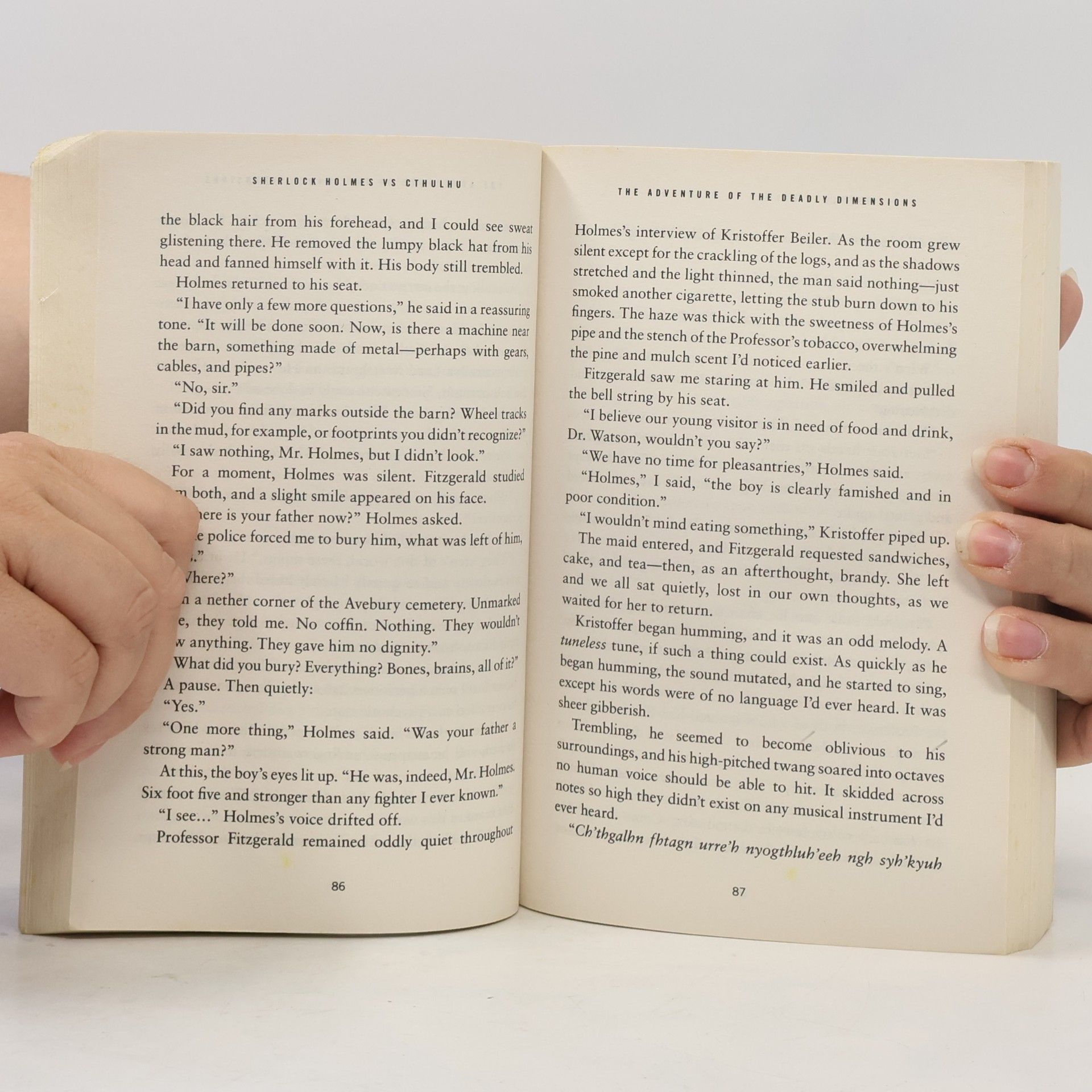 Lois H. Gresh Sherlock Holmes vs. Cthulhu. The Adventure of the Deadly Dimensions