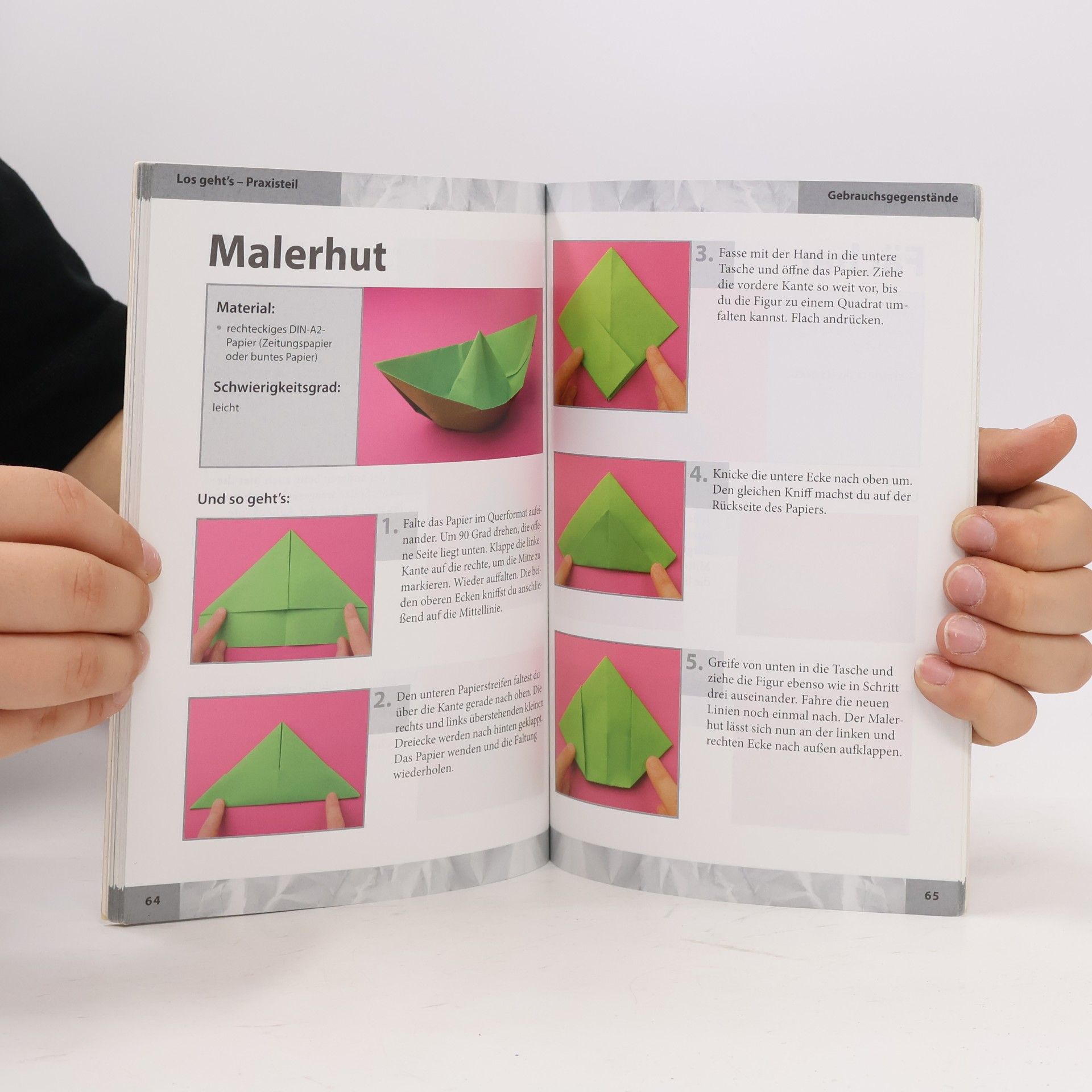 Collectif d'auteurs Papierfalten für Kinder