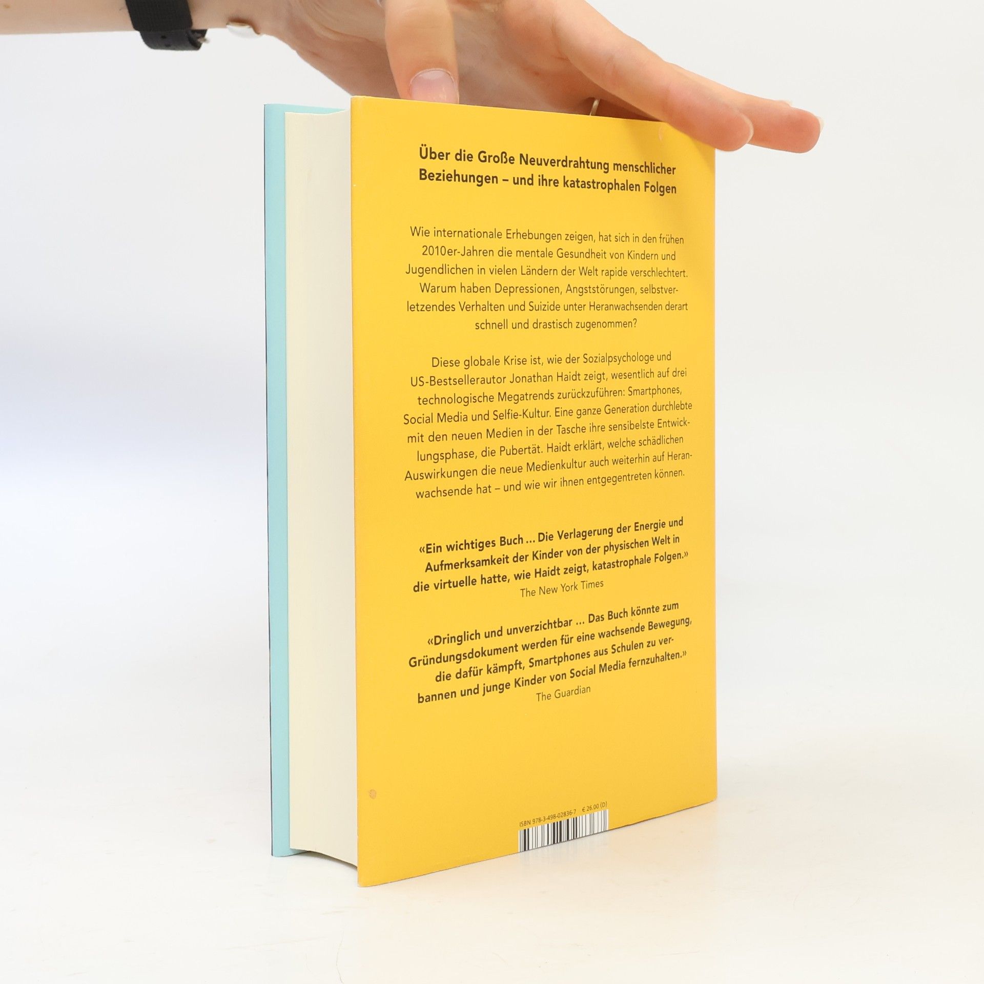 Jonathan Haidt Bildschirmkinder