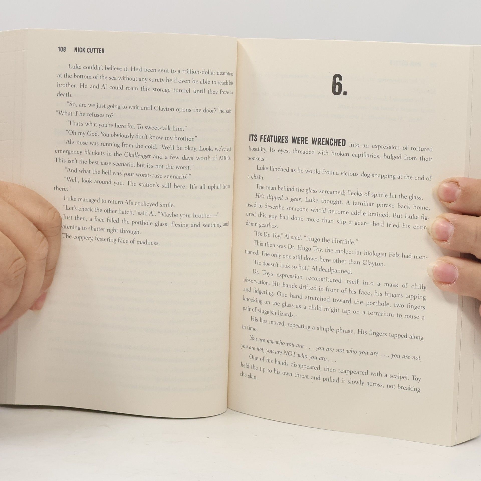 Nick Cutter The Deep. Die Tiefe, englische Ausgabe