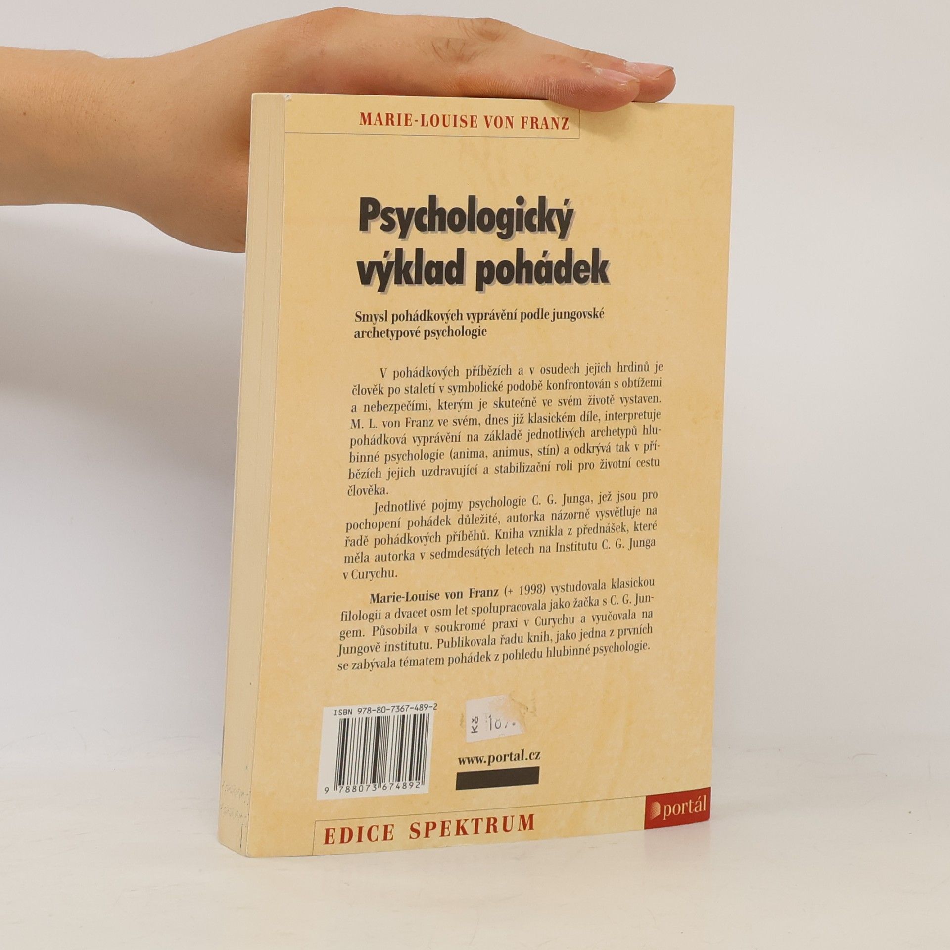Marie Louise von Franz Psychologický výklad pohádek